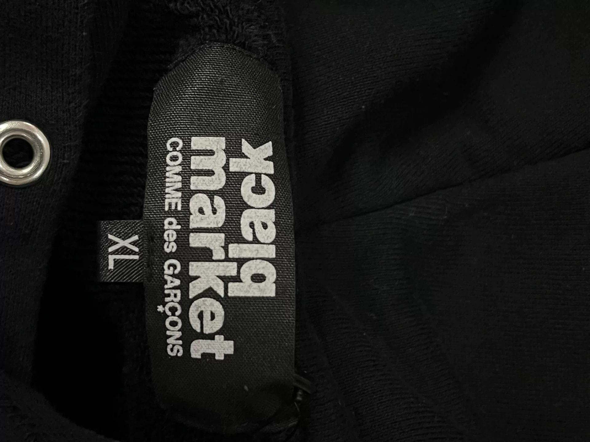 Comme des Garcons Comme des Garçons x Stussy Black Market Hoodie Size US XL / EU 56 / 4 - 7 Thumbnail