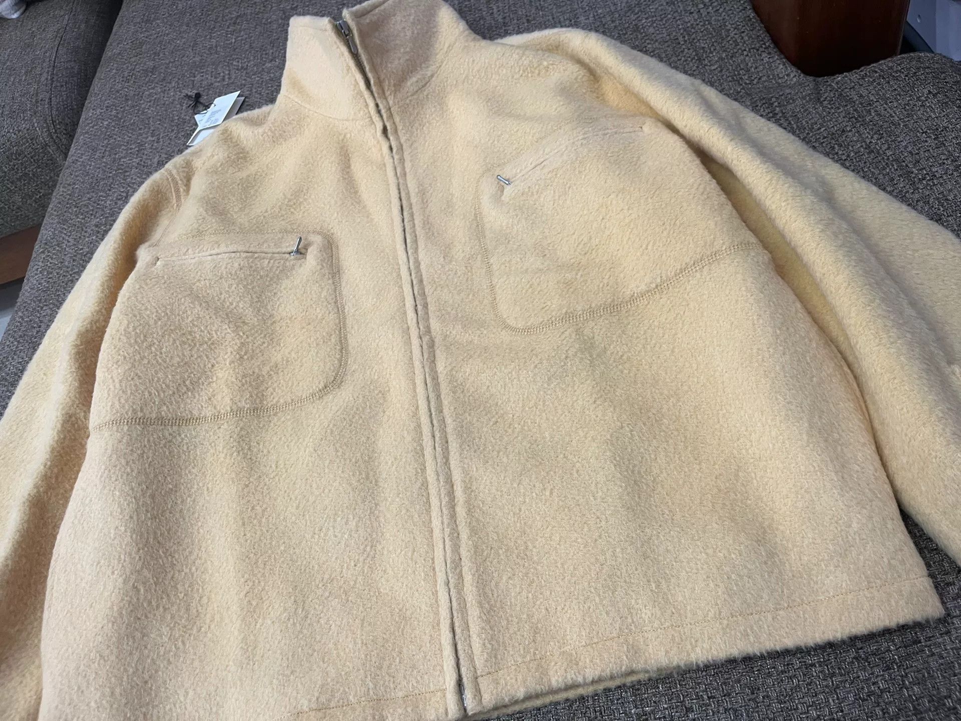 Auralee Auralee Alpaca Zip Blouson Jacket Size US L / EU 52-54 / 3 - 3 Thumbnail