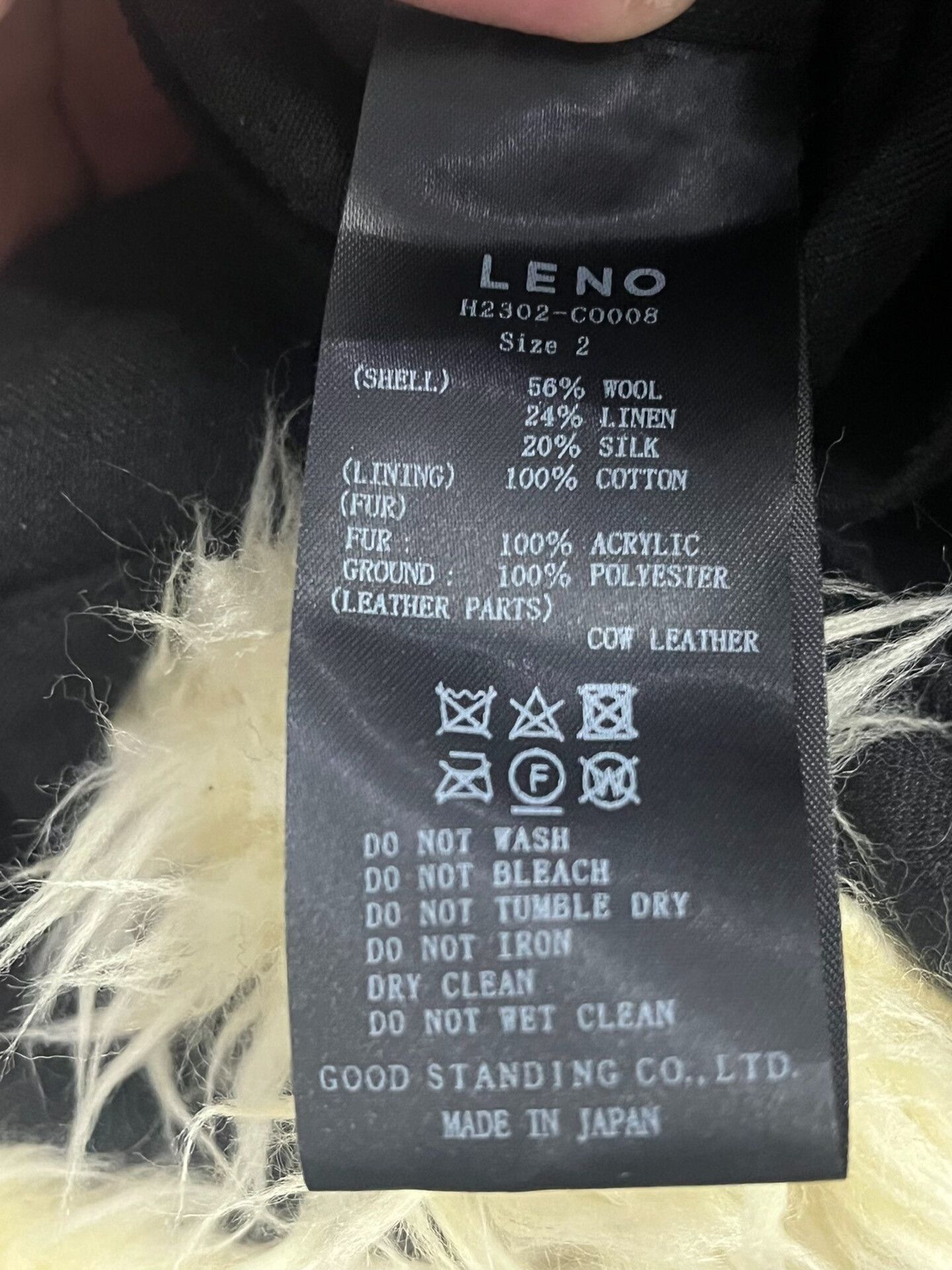 Japanese Brand Leno 23aw Layered Parka Coat Size US M / EU 48-50 / 2 - 8 Thumbnail