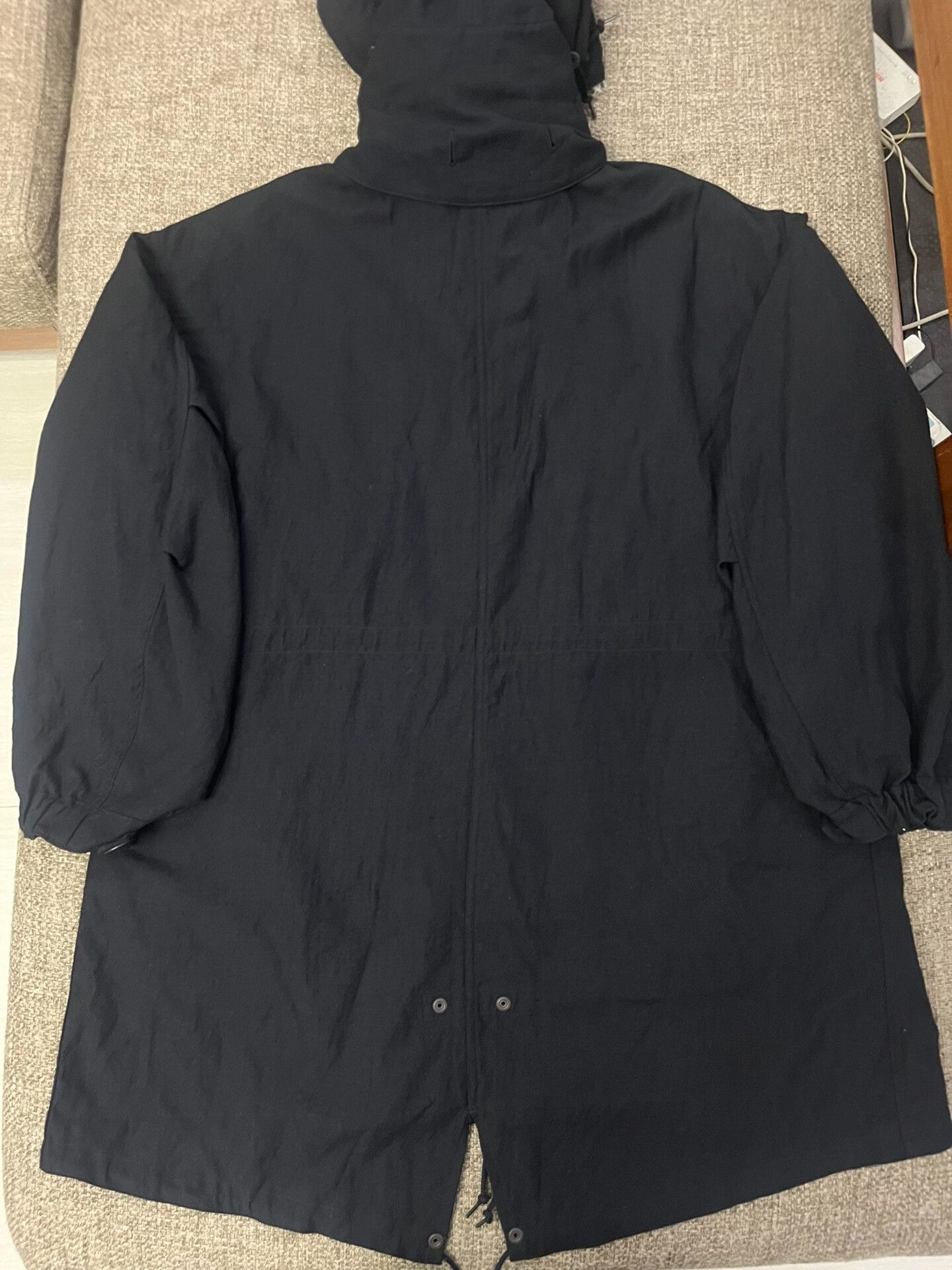 Japanese Brand Leno 23aw Layered Parka Coat Size US M / EU 48-50 / 2 - 2 Thumbnail