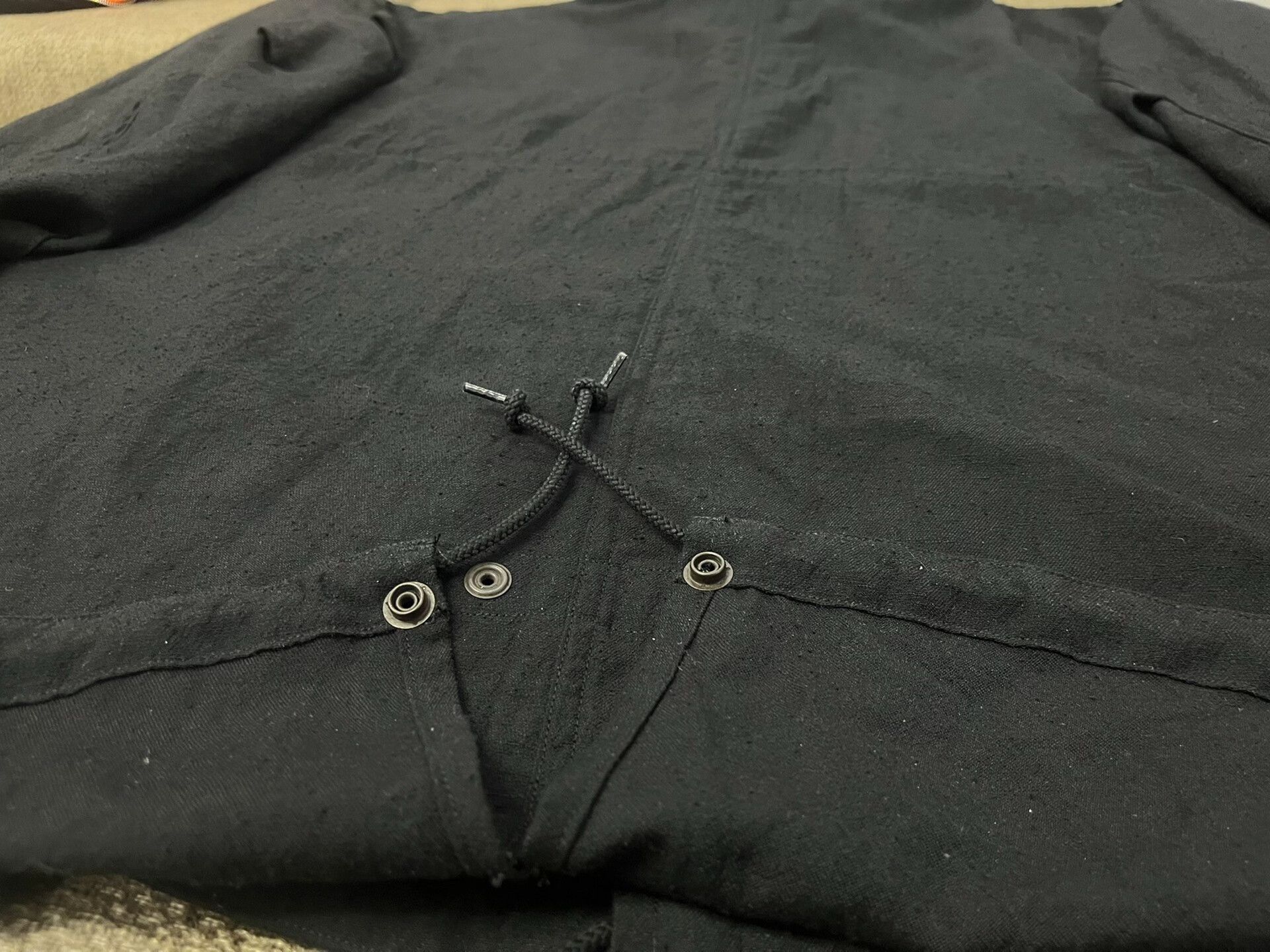 Japanese Brand Leno 23aw Layered Parka Coat Size US M / EU 48-50 / 2 - 7 Thumbnail