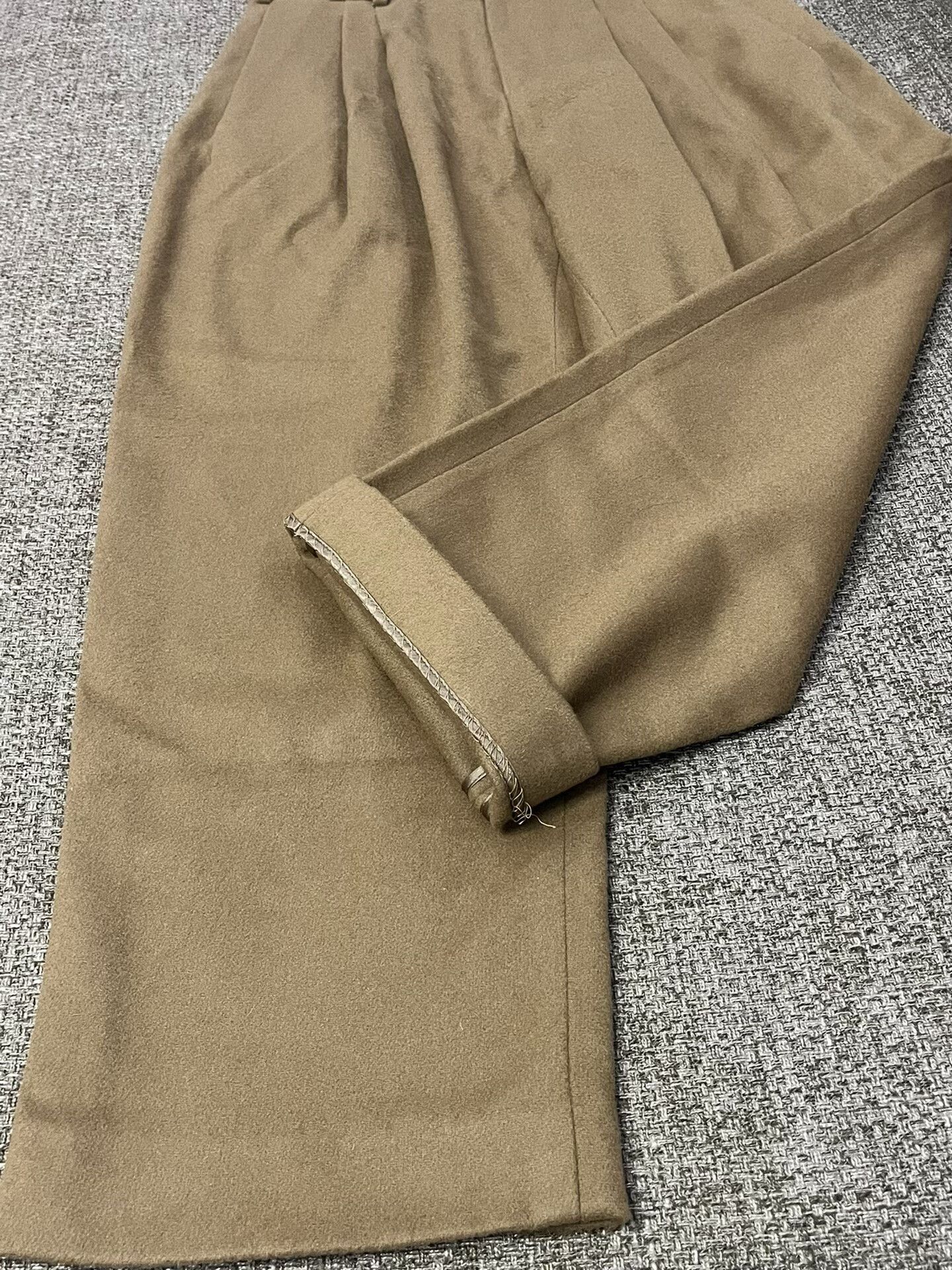 Hed Mayner HED Mayner Wool Pleated Casual Pants Size US 26 / EU 42 - 3 Thumbnail