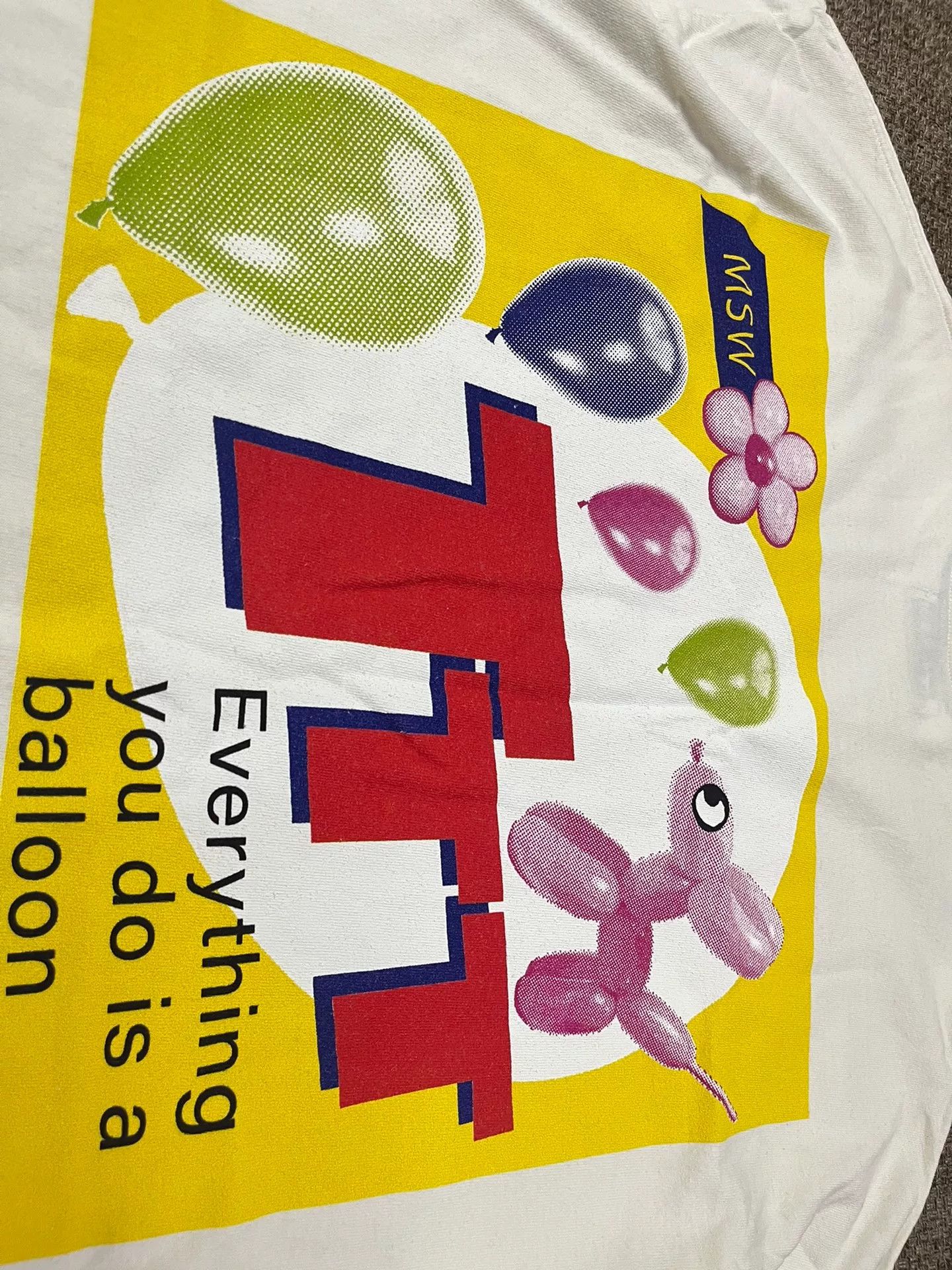 Japanese Brand TTT MSW Balloon Print Tee Size US M / EU 48-50 / 2 - 6 Thumbnail