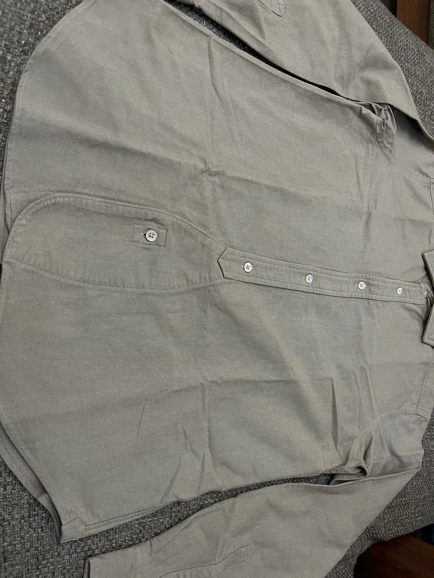 Nigel Cabourn Nigel Cabourn Military Officer Shirt Size US M / EU 48-50 / 2 - 3 Thumbnail
