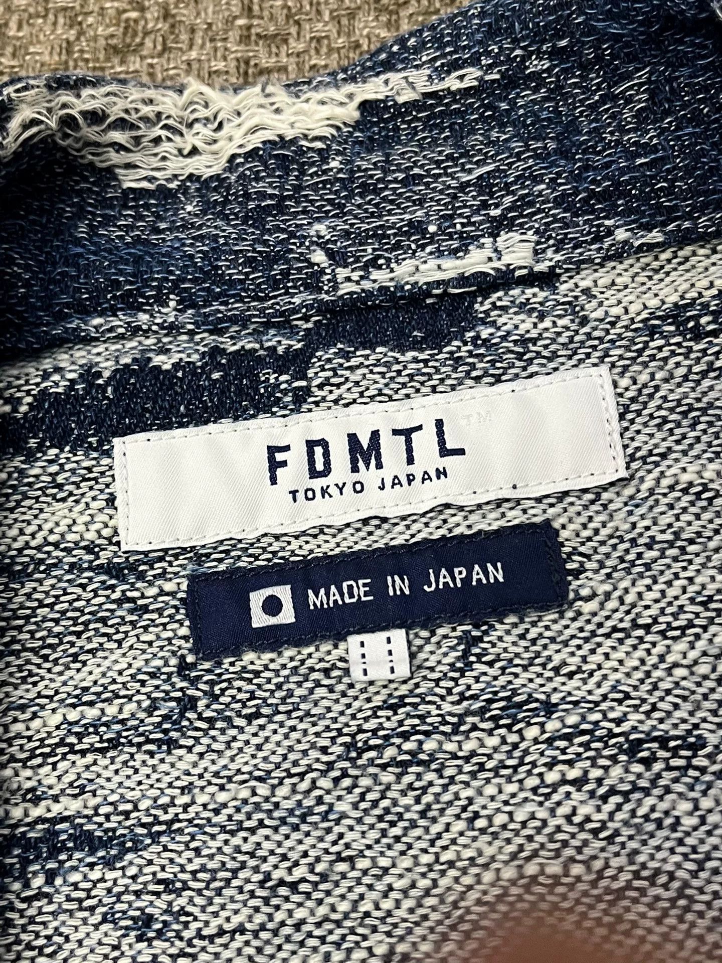 FDMTL FDMTL Boro Style Jacket Size US L / EU 52-54 / 3 - 6 Thumbnail