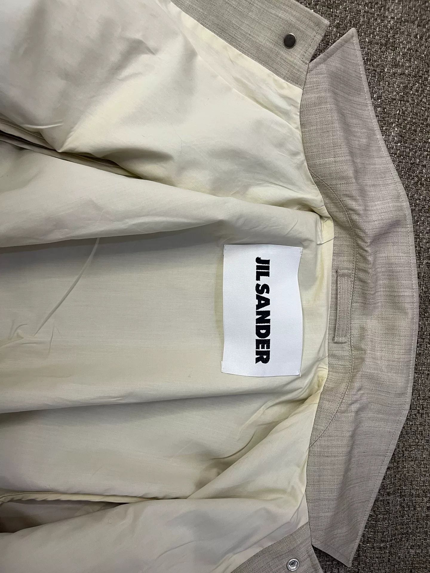 Jil Sander Jil Sander Wool Jacket with Big Pockets Size US L / EU 52-54 / 3 - 4 Thumbnail