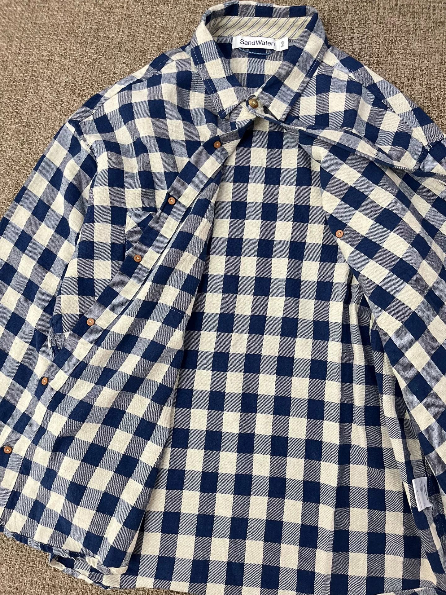 Japanese Brand Loose Fit Cotton Linen Shirt Jacket Size M / US 6-8 / IT 42-44 - 4 Thumbnail