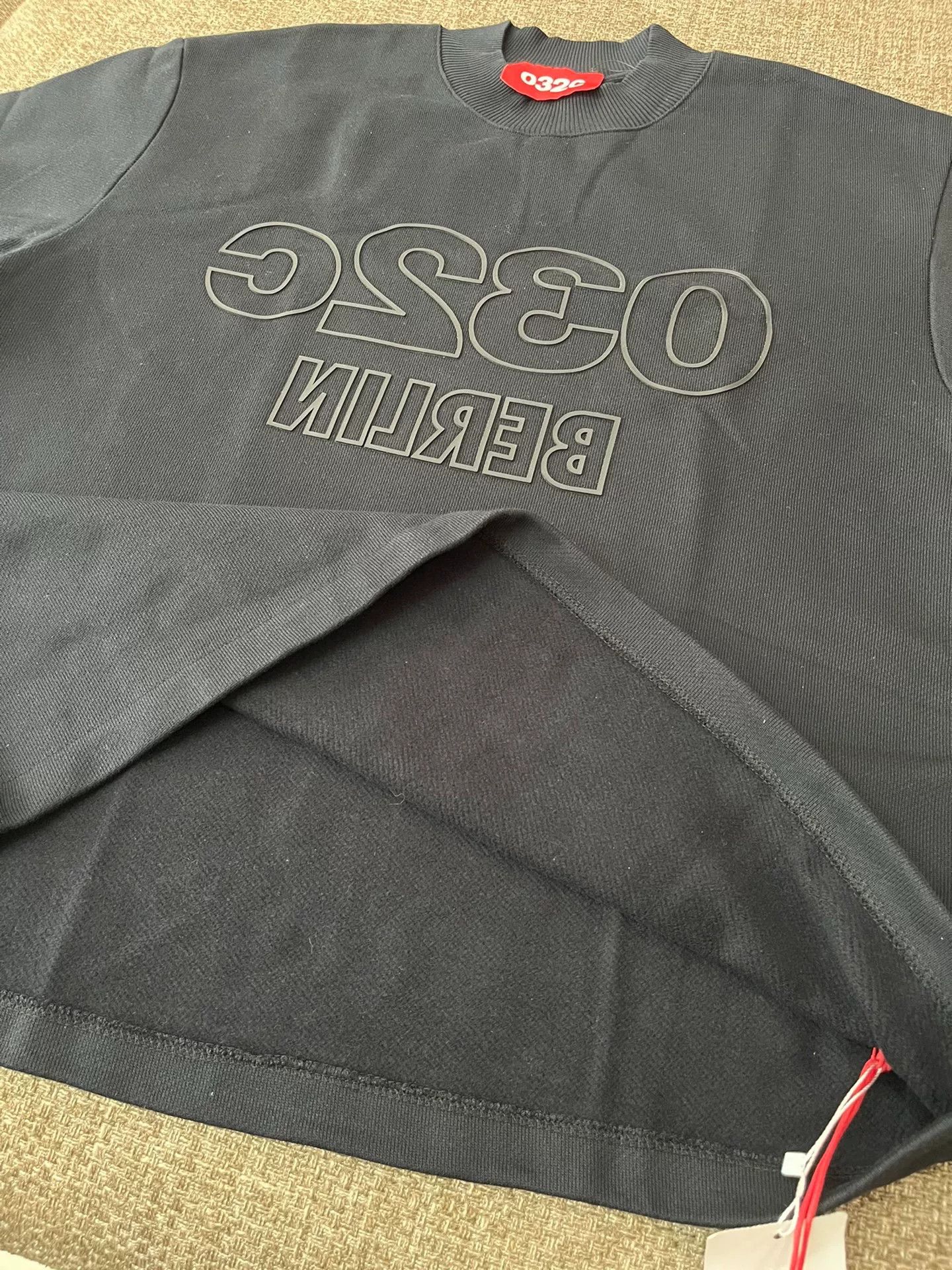 032c 032C Dark Logo Short Sleeve Sweatshirt Size US M / EU 48-50 / 2 - 6 Thumbnail