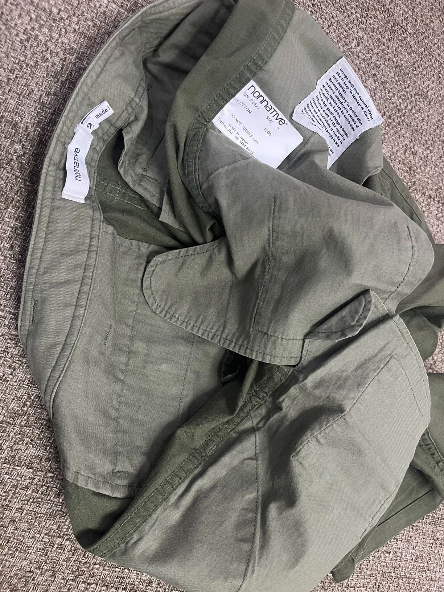 Nonnative Nonnative Trooper 6P Gabardine Shorts Size US 36 / EU 52 - 4 Thumbnail