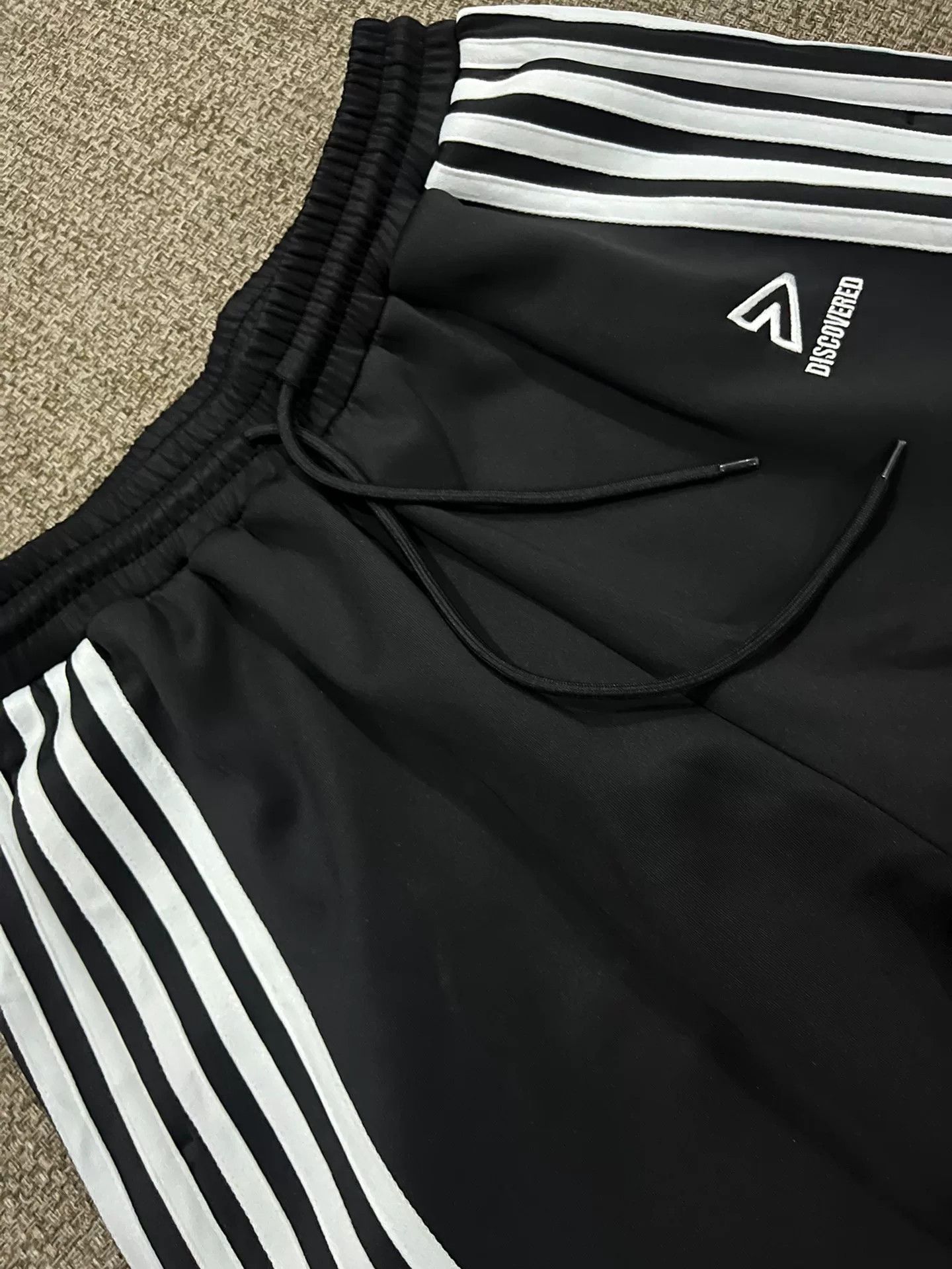 DISCOVERED Black and White Striped Tracksuit Set Size US 28 / EU 44 - 6 Thumbnail