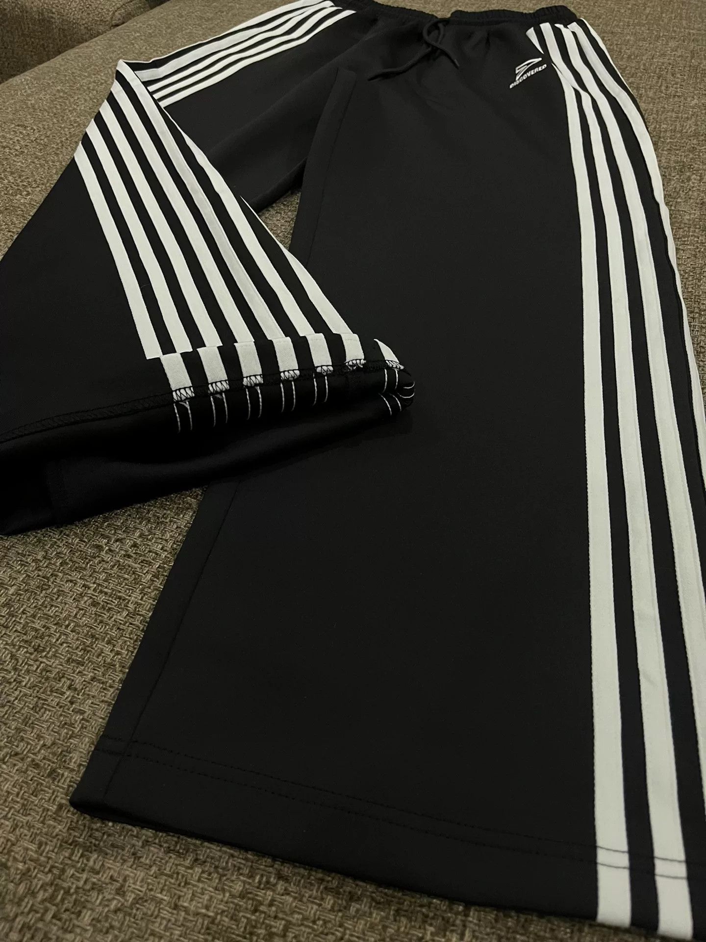 DISCOVERED Black and White Striped Tracksuit Set Size US 28 / EU 44 - 5 Thumbnail