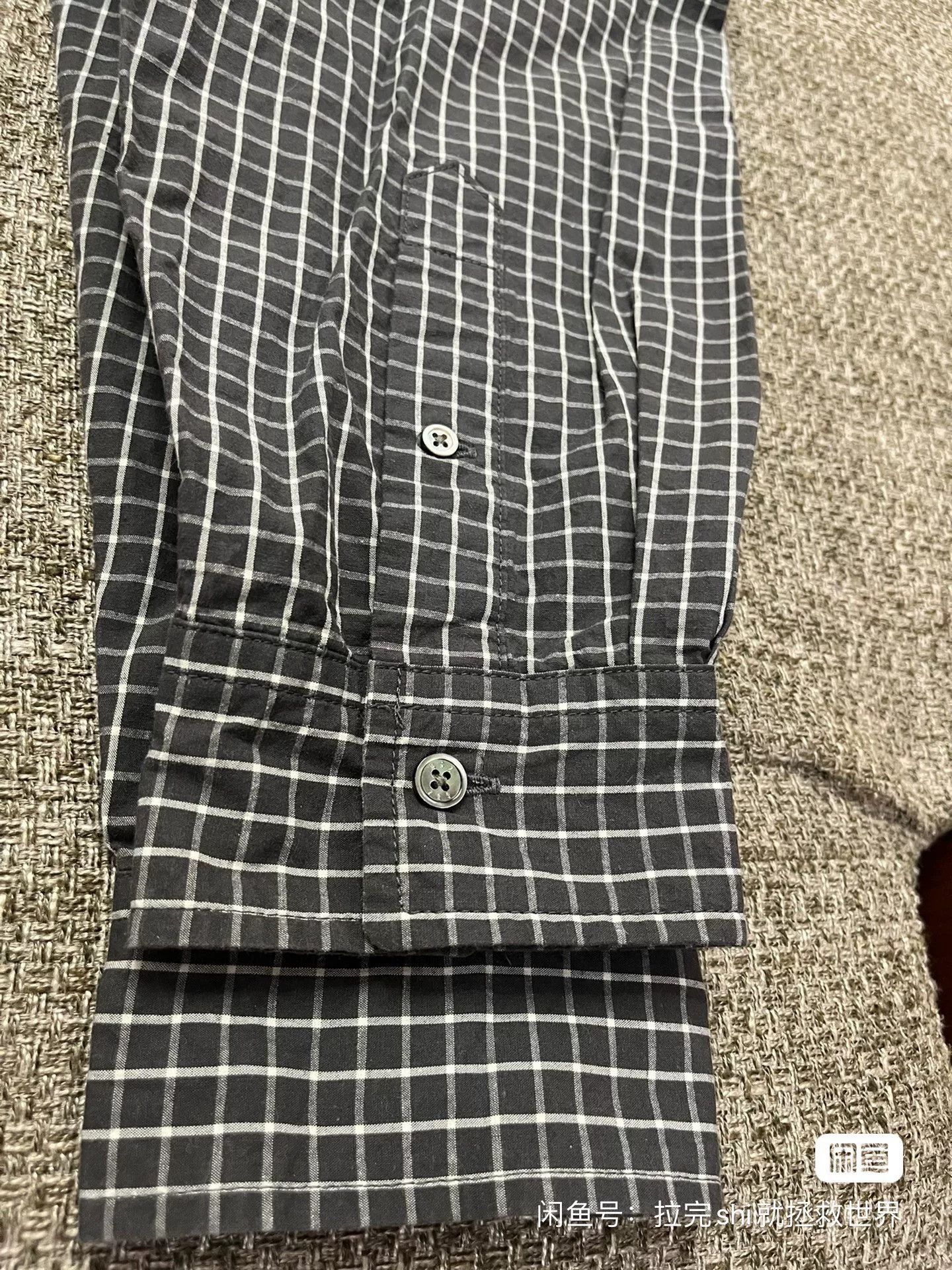 Beams Japan BEAMS SSZ Cut Check Shirt XL Size US XL / EU 56 / 4 - 6 Thumbnail