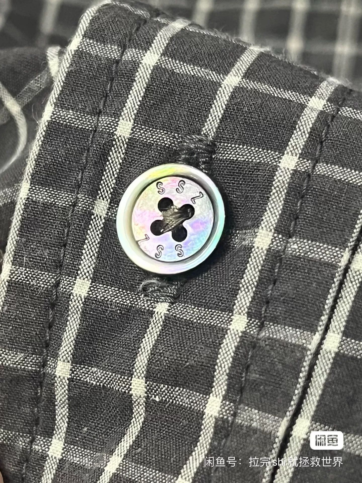 Beams Japan BEAMS SSZ Cut Check Shirt XL Size US XL / EU 56 / 4 - 7 Thumbnail
