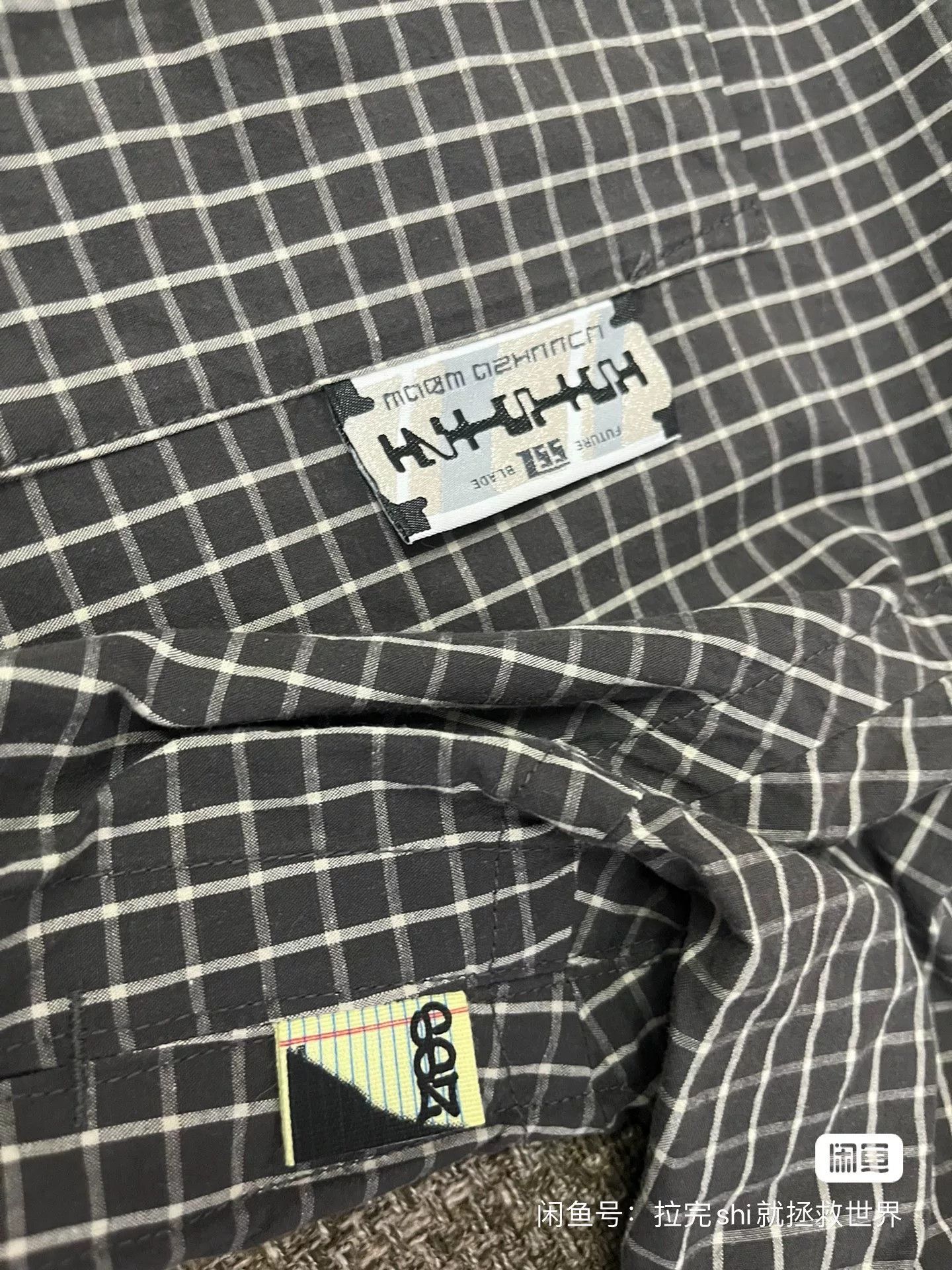 Beams Japan BEAMS SSZ Cut Check Shirt XL Size US XL / EU 56 / 4 - 5 Thumbnail