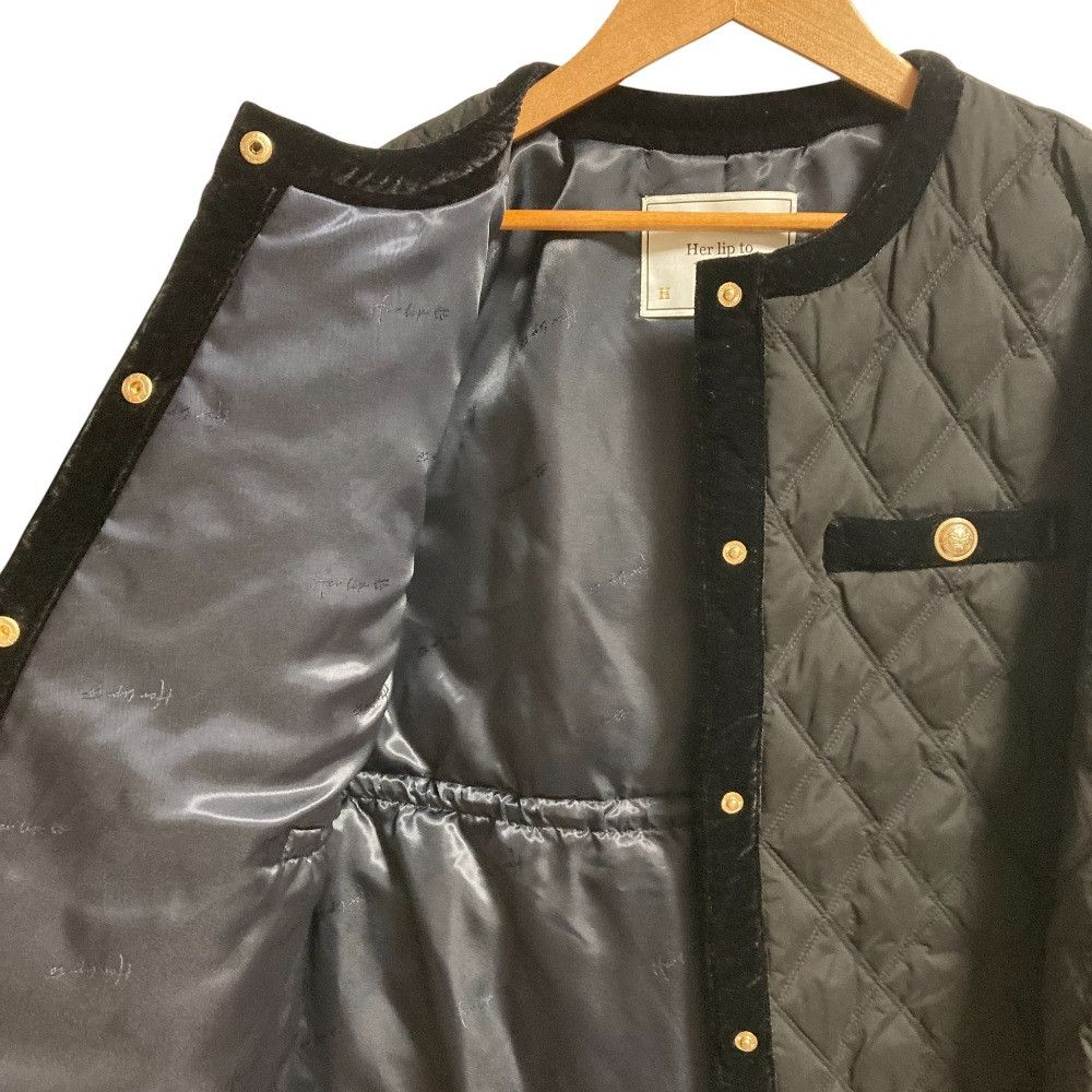 Other Other Her lip to Liora Quilted Down Jacket Textile Outerwear 1254307140 DUTY FREE for USA Size ONE SIZE - 3 Thumbnail