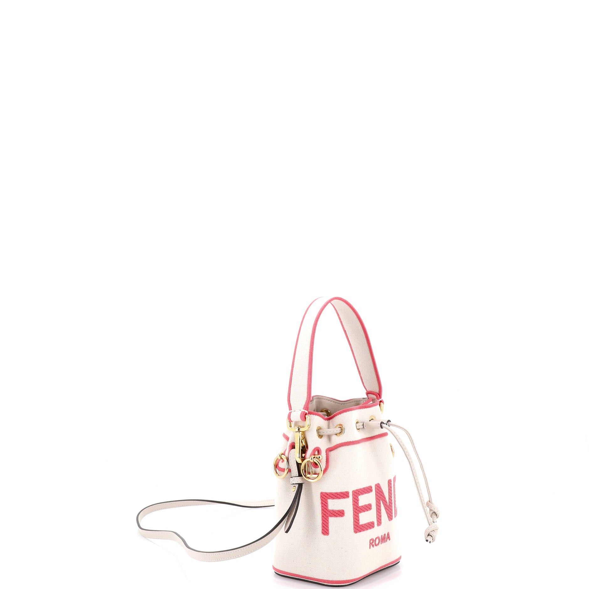 Fendi Logo Mon Tresor Bucket Bag Size ONE SIZE - 2 Thumbnail