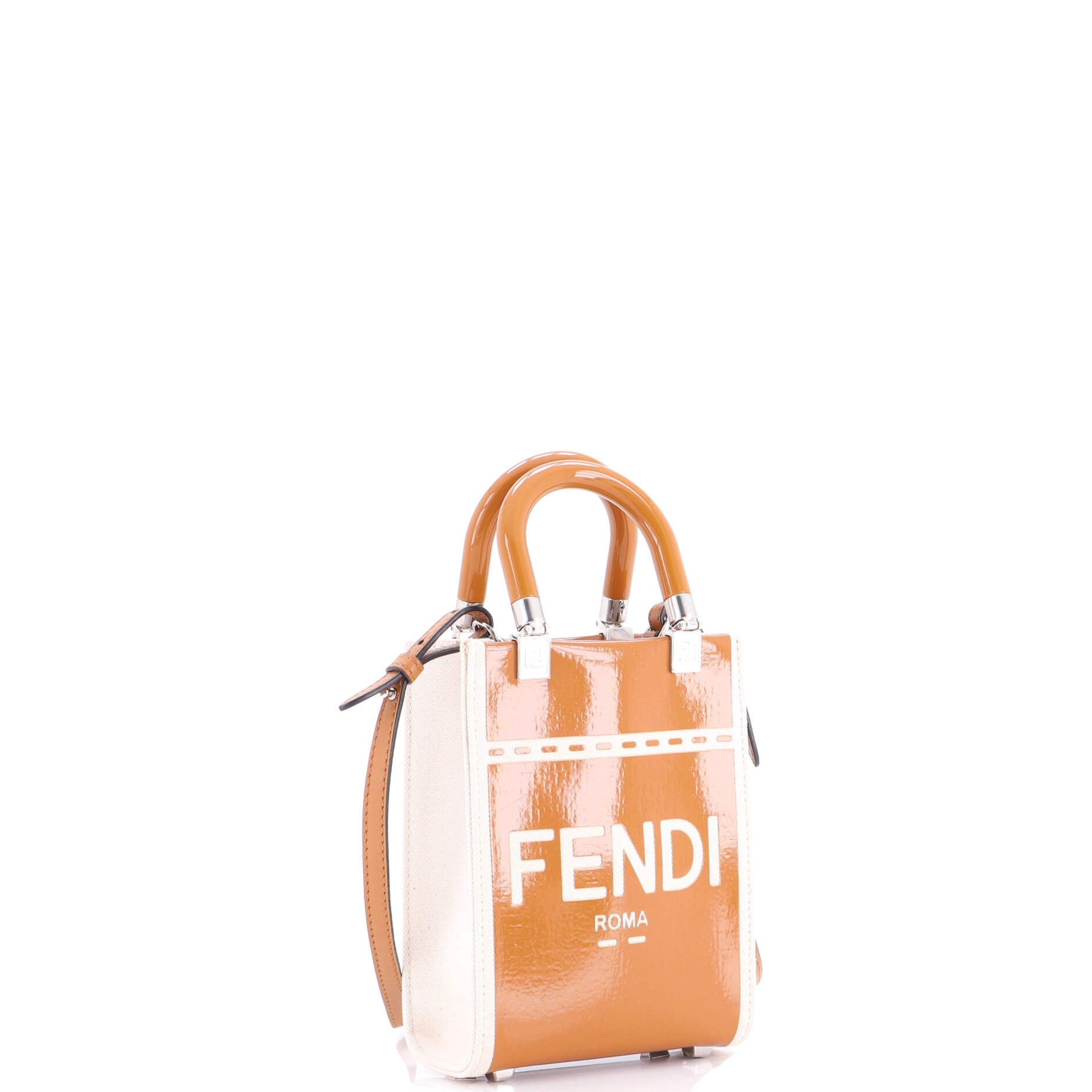 Fendi Sunshine Shopper Tote Size ONE SIZE - 2 Thumbnail