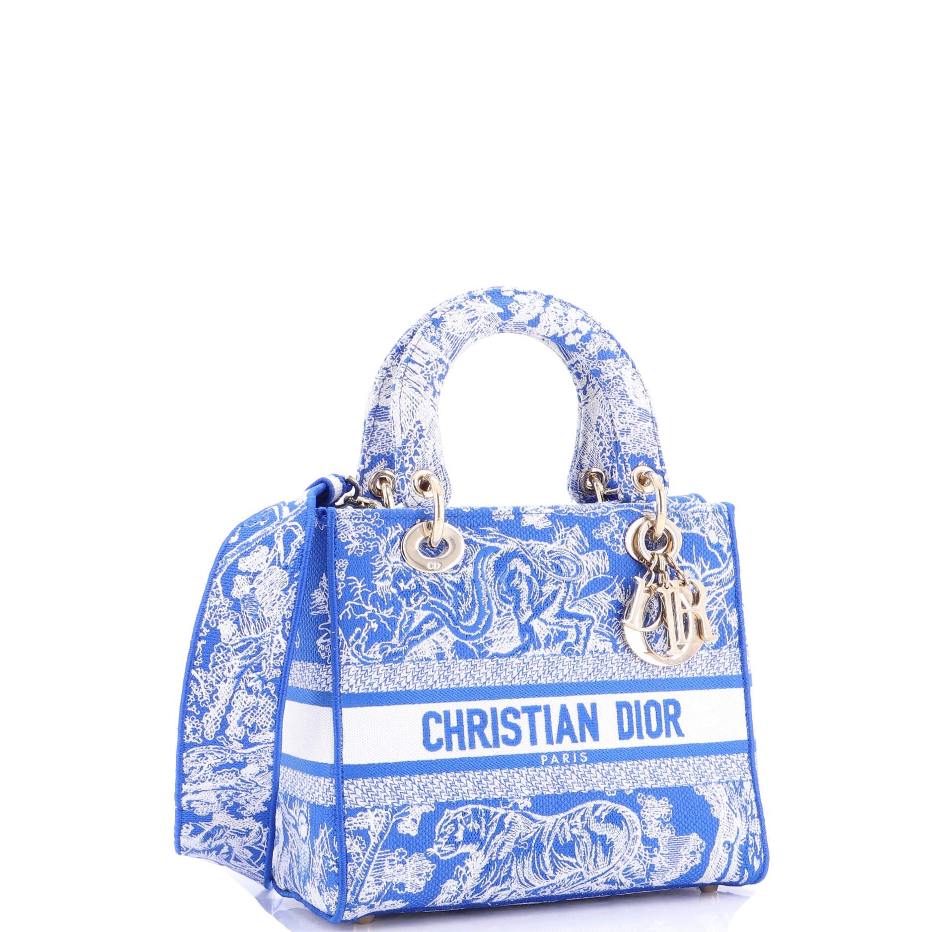 Dior Toile de Jouy Lady D-Lite Bag Size ONE SIZE - 2 Thumbnail