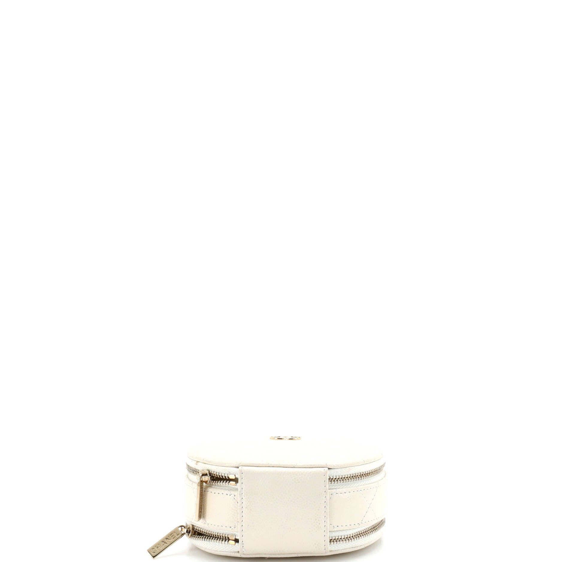 Chanel Handle with Care Round Vanity Case with Chain Size ONE SIZE - 5 Thumbnail