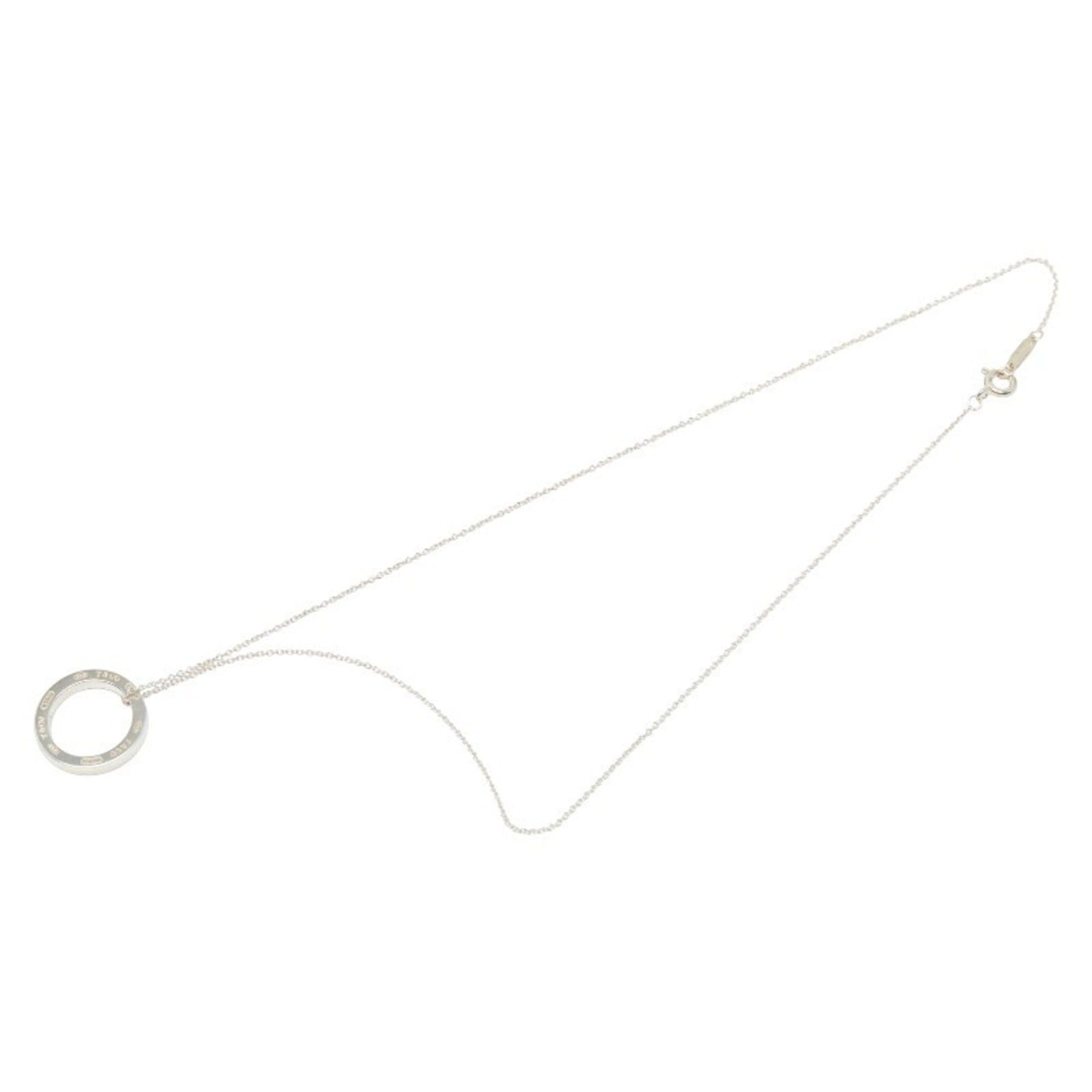 Tiffany & Co. Tiffany 1837 Circle Ring Necklace in 925 Sterling Silver for Women. TIFFANY & Co. Size ONE SIZE - 2 Thumbnail