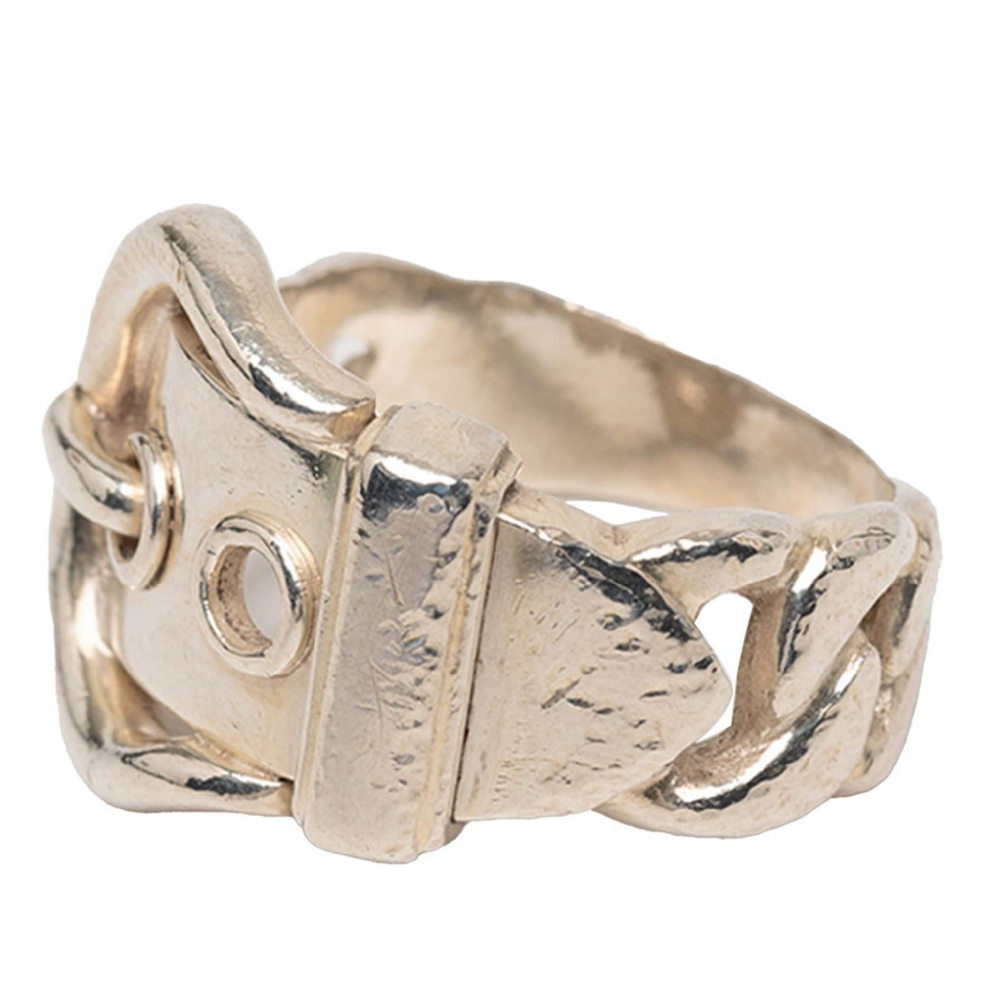 Hermes Hermès Boucle Cellier Ring, SV925 Silver, Women's, HERMES Size ONE SIZE - 2 Thumbnail