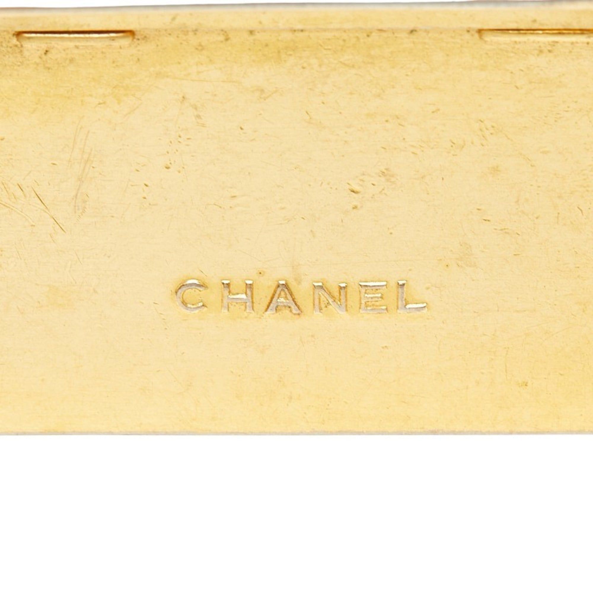 Chanel CHANEL Nameplate Motif Brooch Metal Women's Size ONE SIZE - 3 Thumbnail