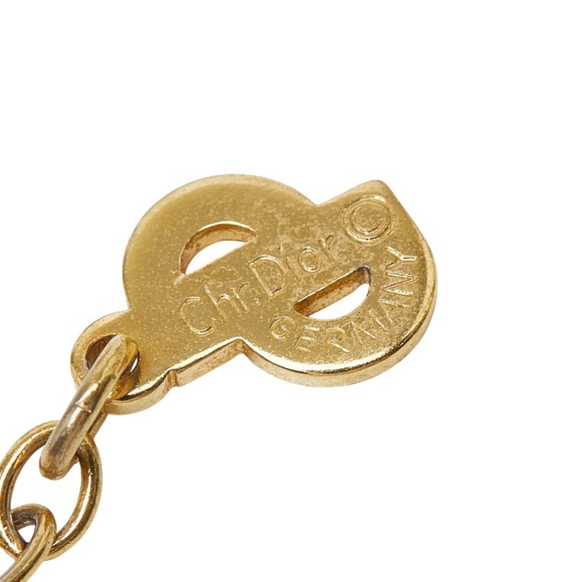 Dior Christian Dior Dior Honeycomb Motif Necklace Metal Women's Size ONE SIZE - 6 Thumbnail
