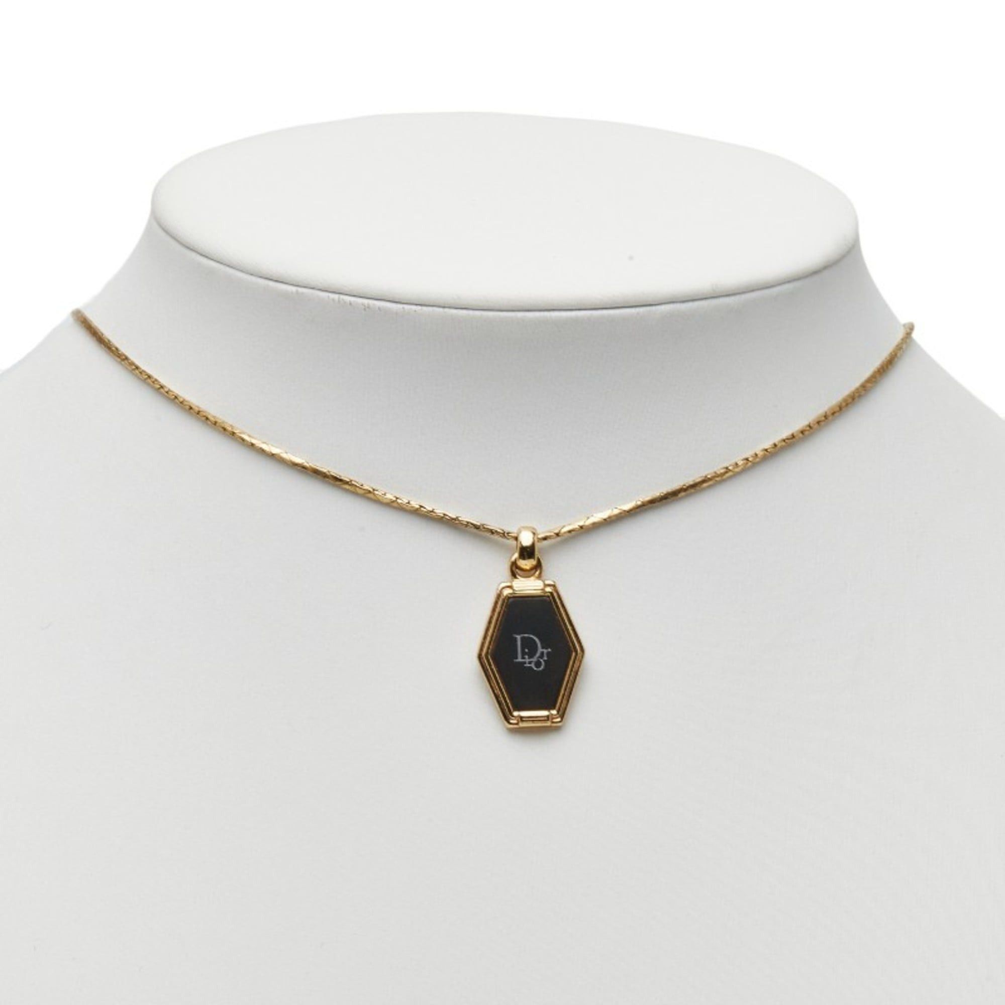 Dior Christian Dior Dior Honeycomb Motif Necklace Metal Women's Size ONE SIZE - 7 Thumbnail