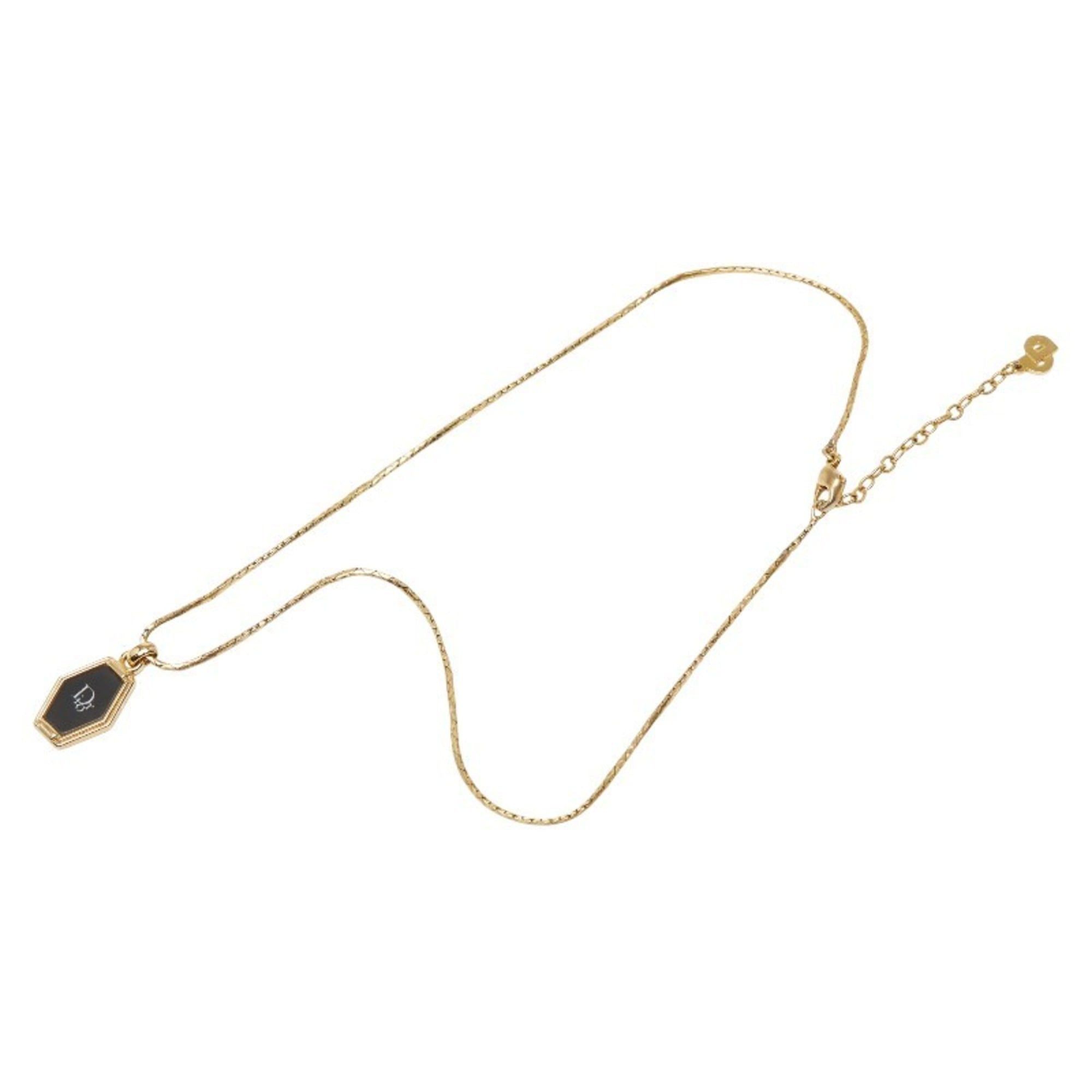 Dior Christian Dior Dior Honeycomb Motif Necklace Metal Women's Size ONE SIZE - 2 Thumbnail