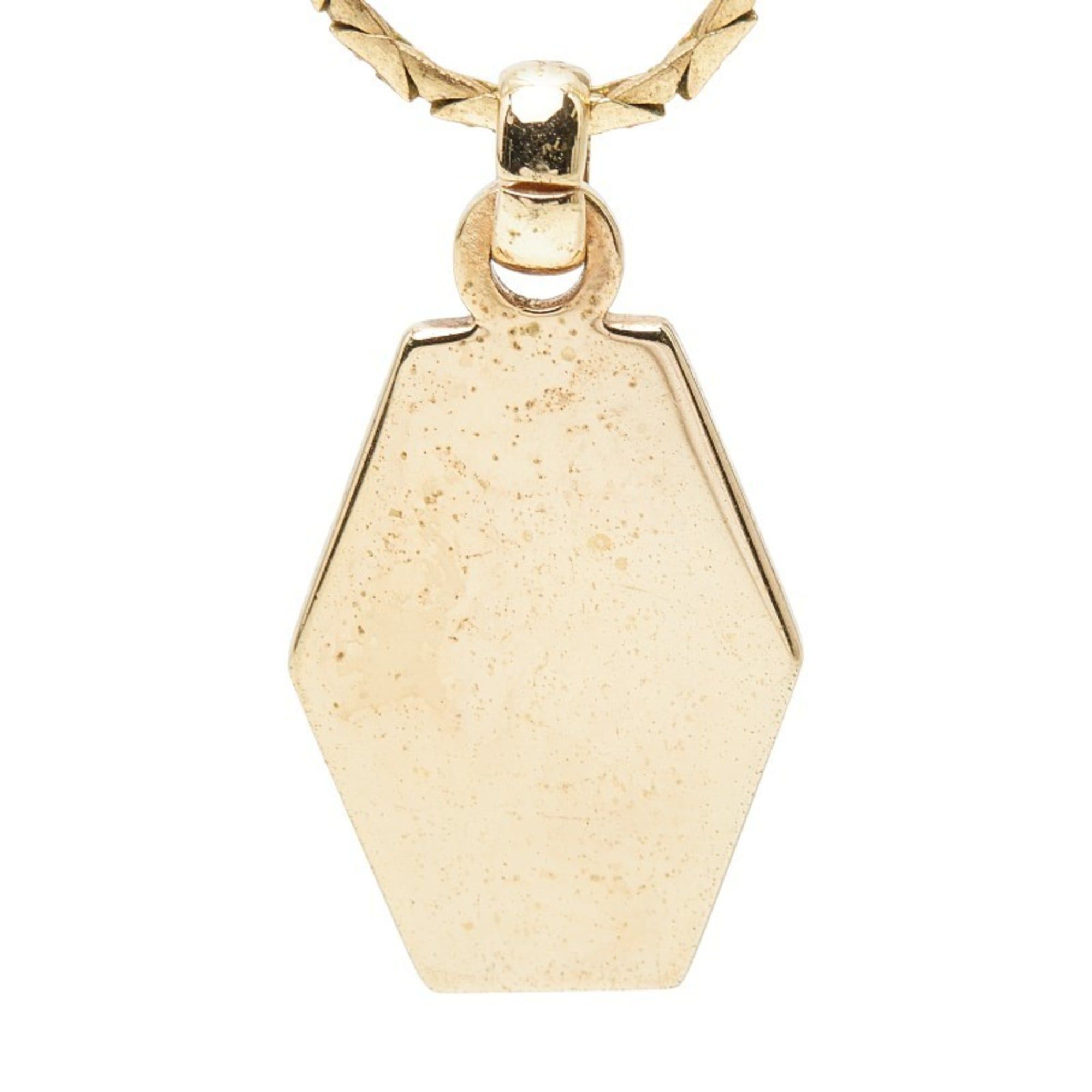 Dior Christian Dior Dior Honeycomb Motif Necklace Metal Women's Size ONE SIZE - 4 Thumbnail