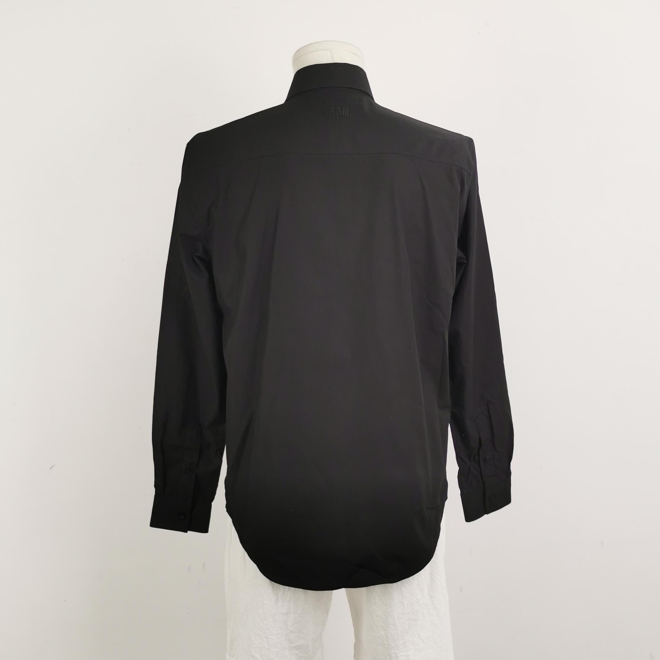 Louis Vuitton MSGMMsgm x Dario Argento Cotton Logo Collar Shirt XS Size US XS / EU 42 / 0 - 6 Thumbnail