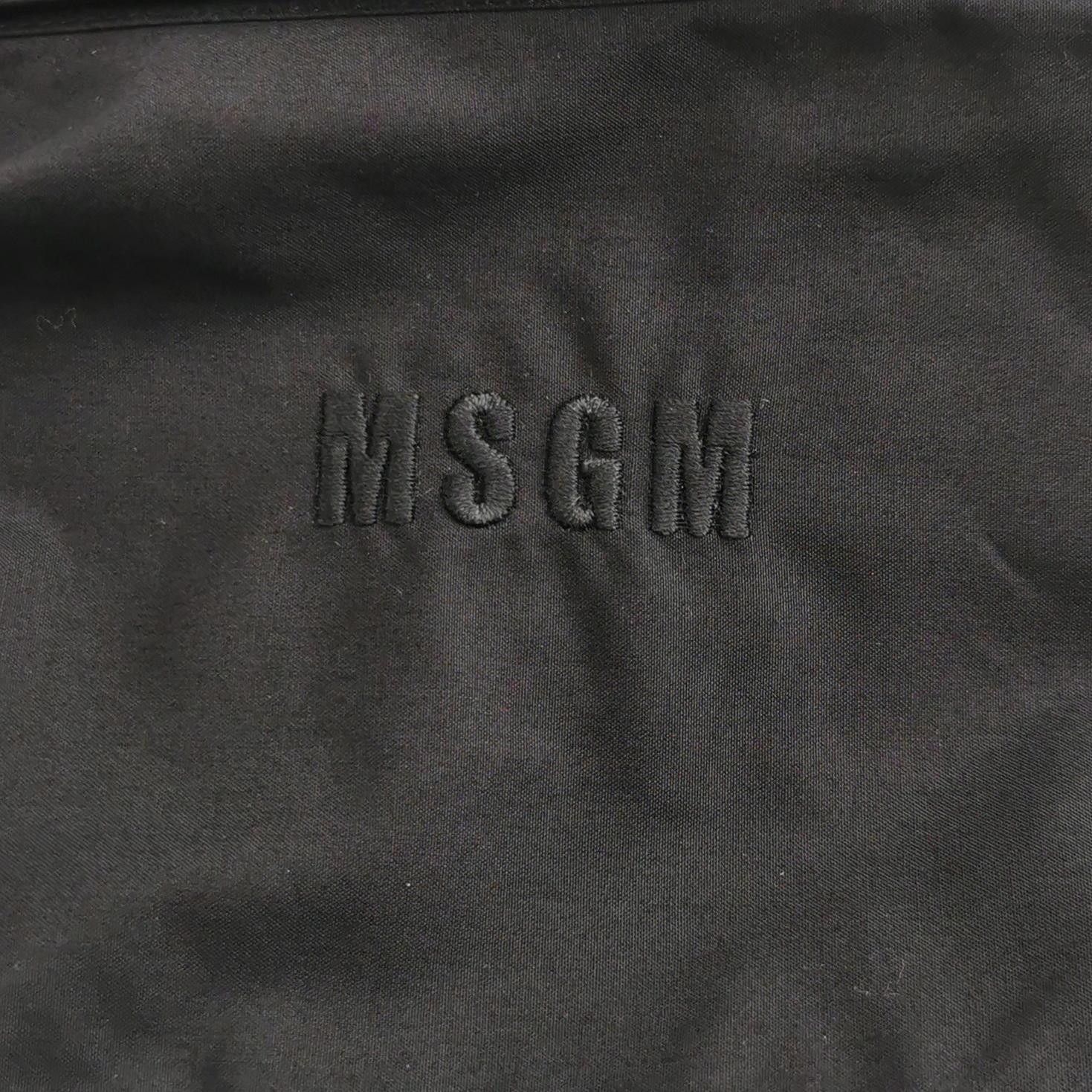 Louis Vuitton MSGMMsgm x Dario Argento Cotton Logo Collar Shirt XS Size US XS / EU 42 / 0 - 7 Thumbnail