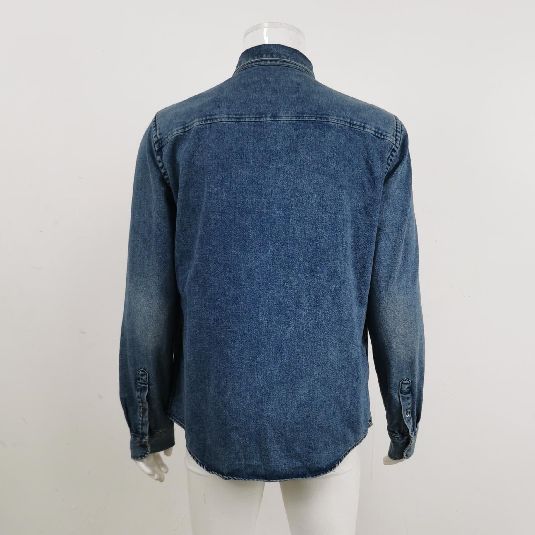 Louis Vuitton AMI Alexandre Mattiussi Denim Heart Shirt L Size US L / EU 52-54 / 3 - 3 Thumbnail