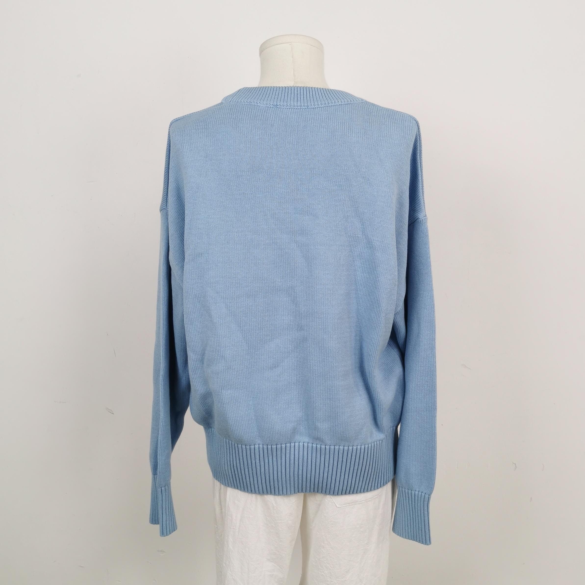 Louis Vuitton AMI Alexandre Mattiussi Cotton-Wool Crewneck Sweater XXL Size US XXL / EU 58 / 5 - 3 Thumbnail