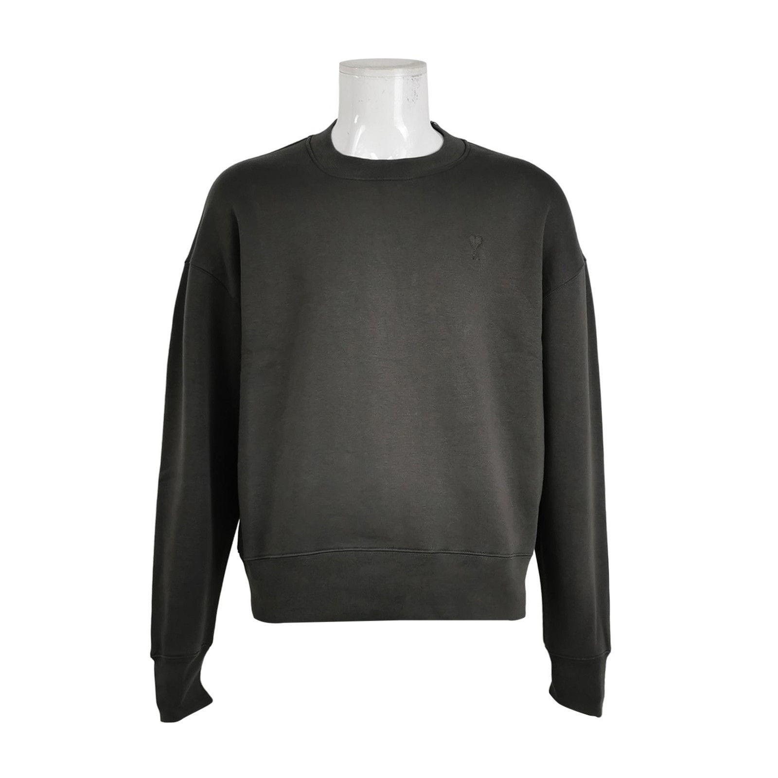 Louis Vuitton AMI Alexandre Mattiussi Solid Crewneck Sweatshirt L Size US L / EU 52-54 / 3 - 2 Thumbnail