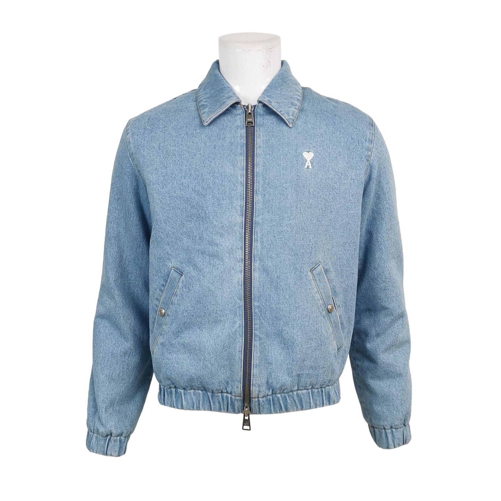 Louis Vuitton AMI Alexandre Mattiussi Cotton Zip Collar Jacket S Size US XS / EU 42 / 0 - 2 Thumbnail