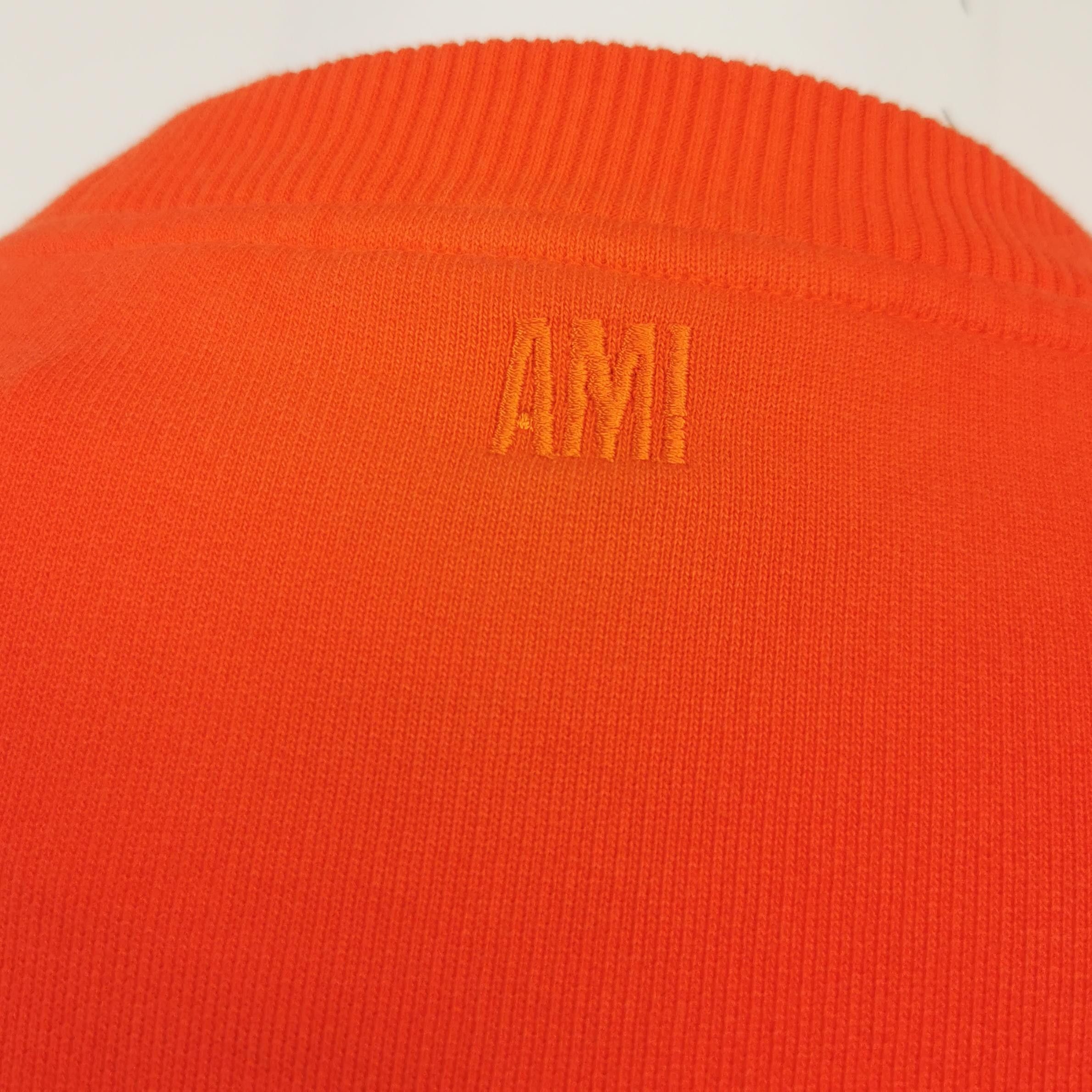 Louis Vuitton Alexandre Mattiussi Orange Cotton Crewneck Sweatshirt S Size US S / EU 44-46 / 1 - 5 Thumbnail