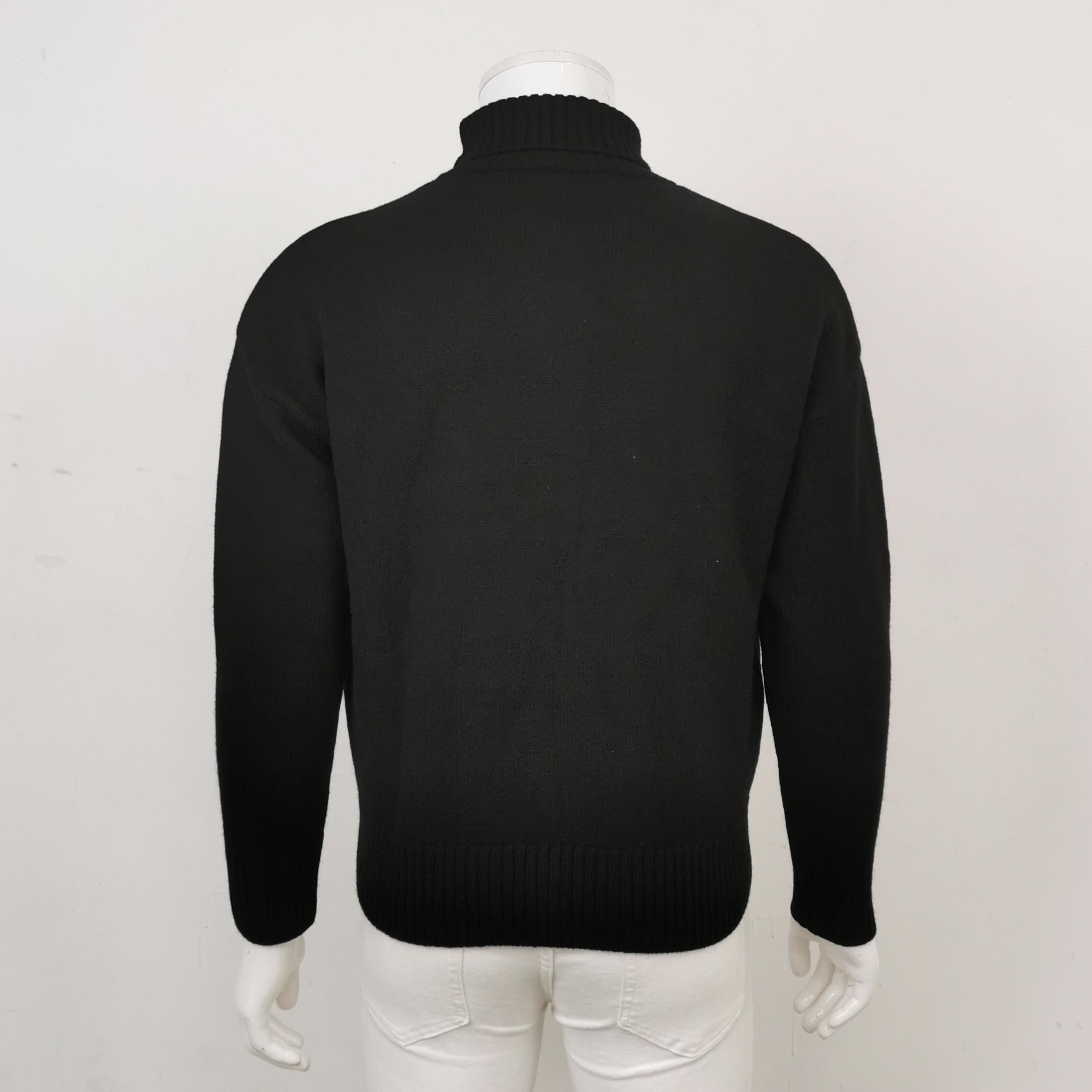 Louis Vuitton AMI Alexandre Mattiussi Wool Heart Turtleneck XS Size US XS / EU 42 / 0 - 3 Thumbnail