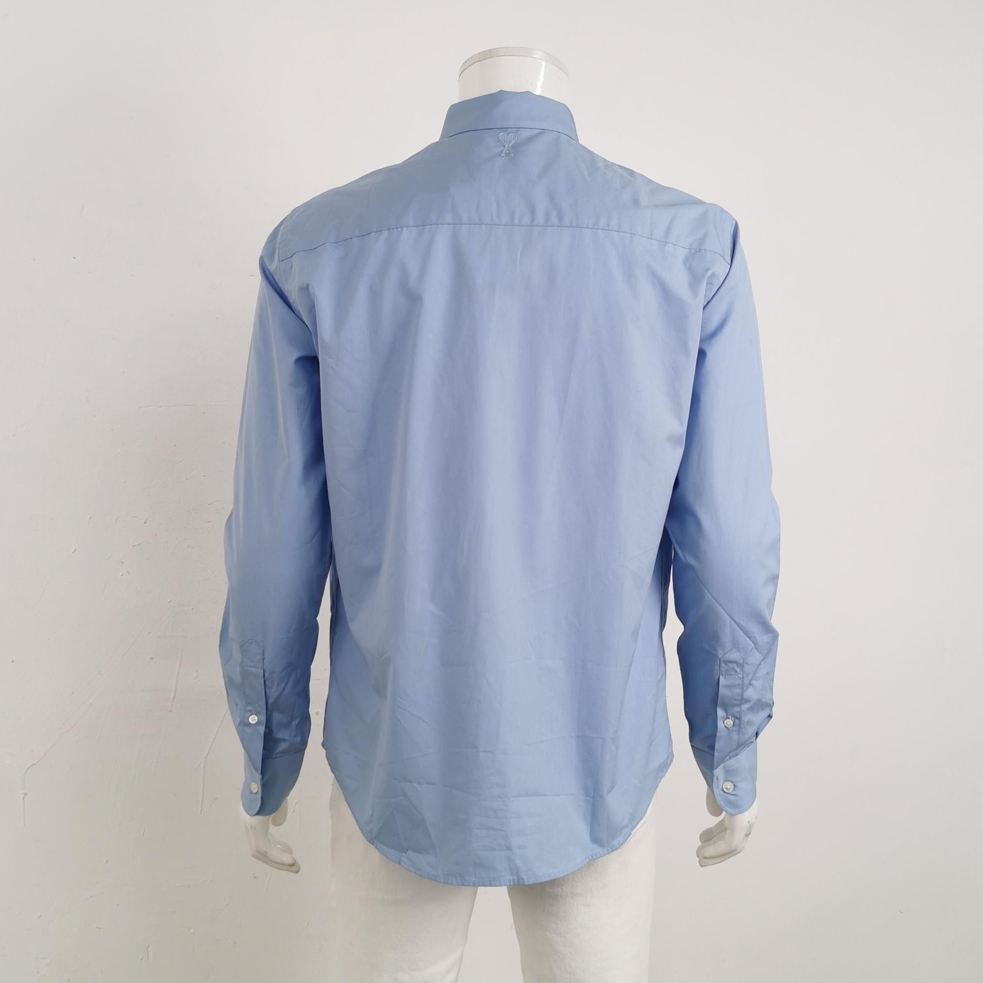Louis Vuitton AMI Alexandre Mattiussi Cotton Collared Shirt M Size US M / EU 48-50 / 2 - 3 Thumbnail