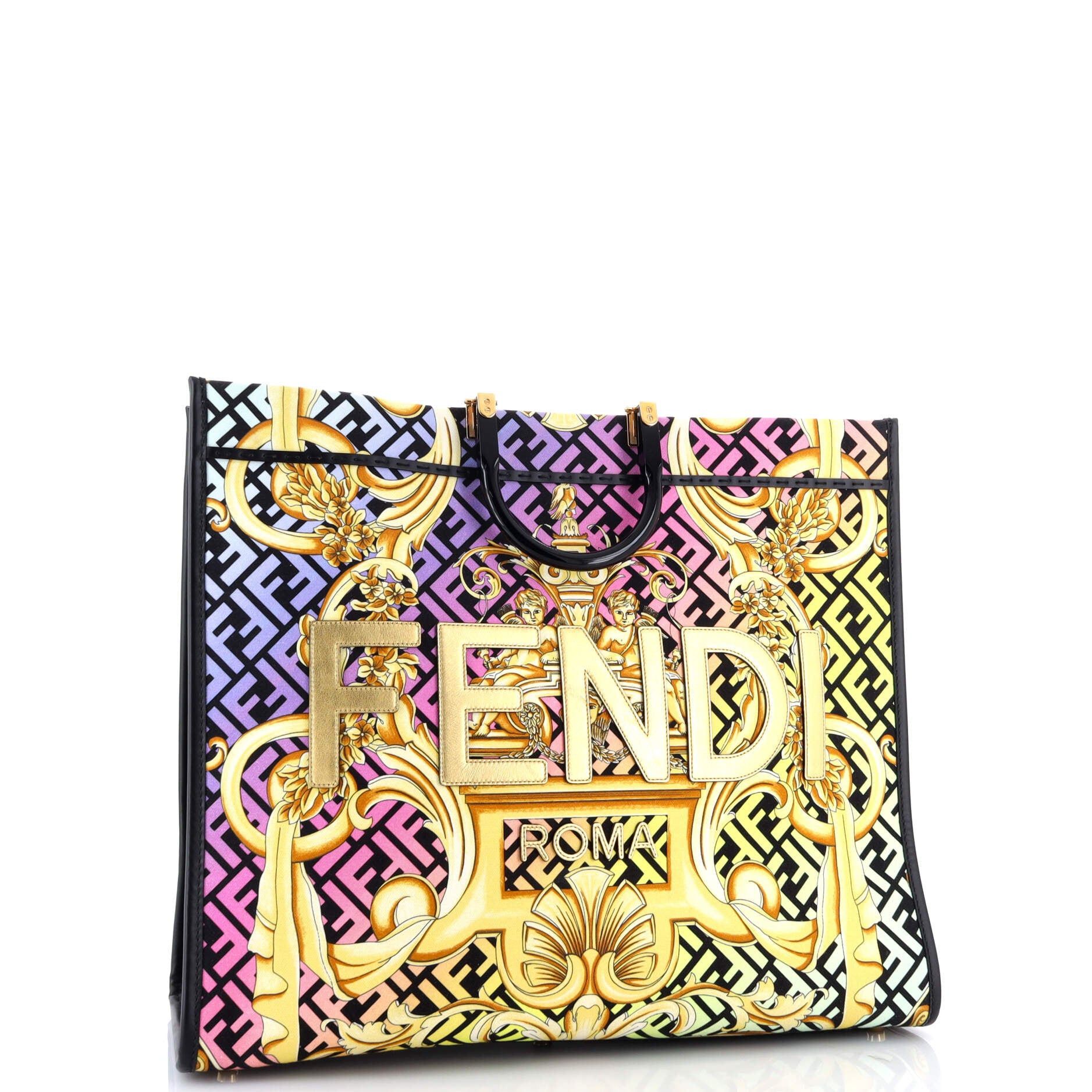 Versace x Fendi Fendace Sunshine Shopper Tote Size ONE SIZE - 2 Thumbnail