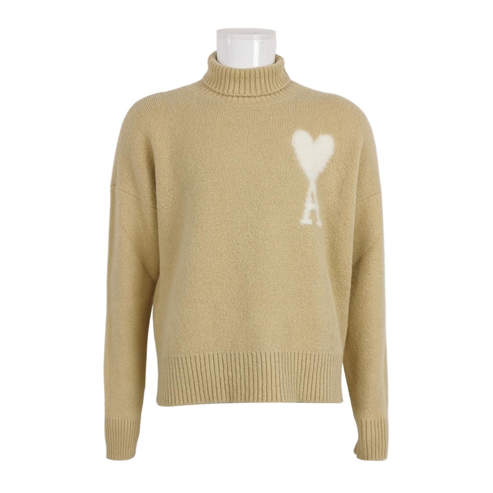 Louis Vuitton AMI Alexandre Mattiussi Heart Turtleneck Sweater M Size US M / EU 48-50 / 2 - 2 Thumbnail