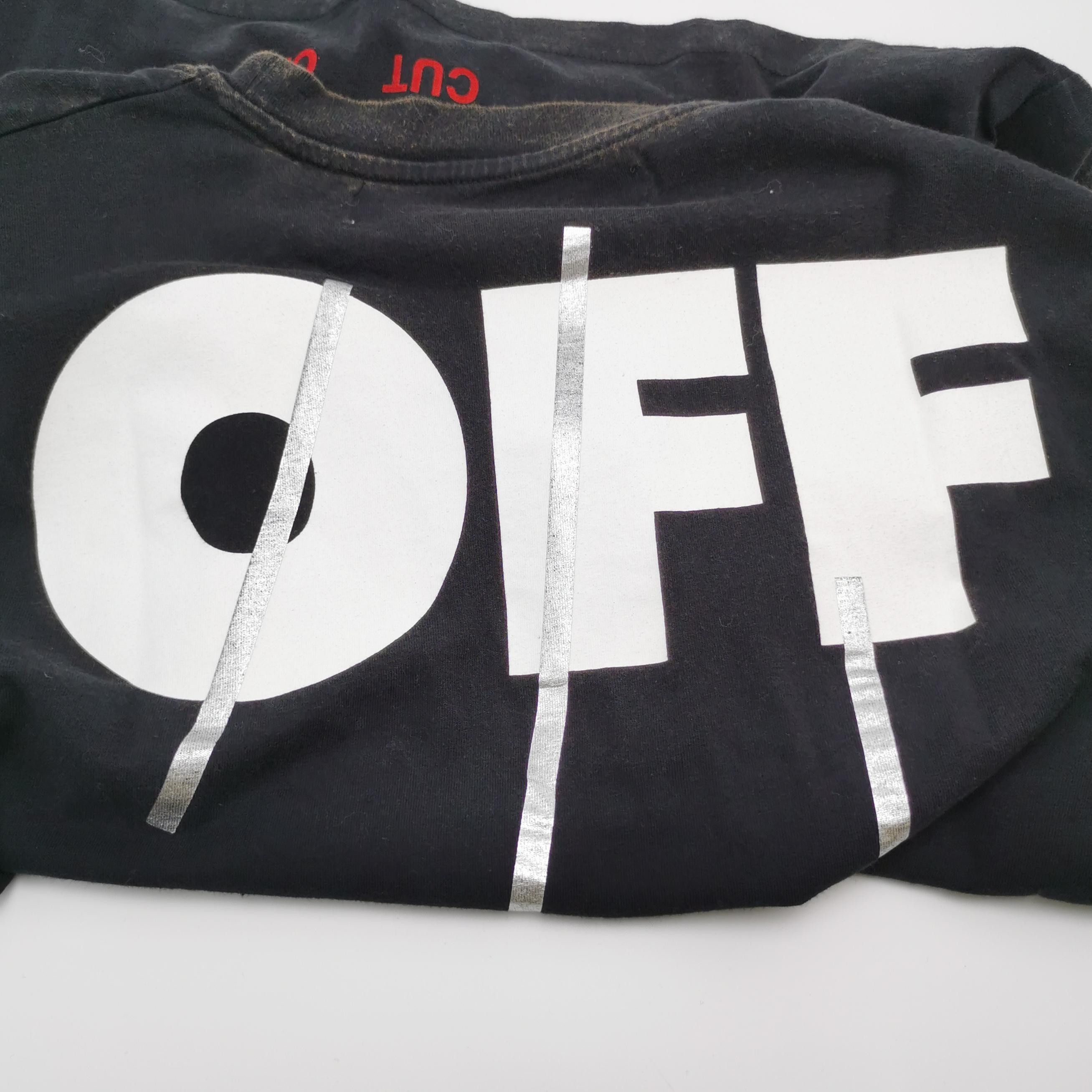 Louis Vuitton Off-White Men's XS Cotton Crewneck Logo T-Shirt Size US XS / EU 42 / 0 - 7 Thumbnail