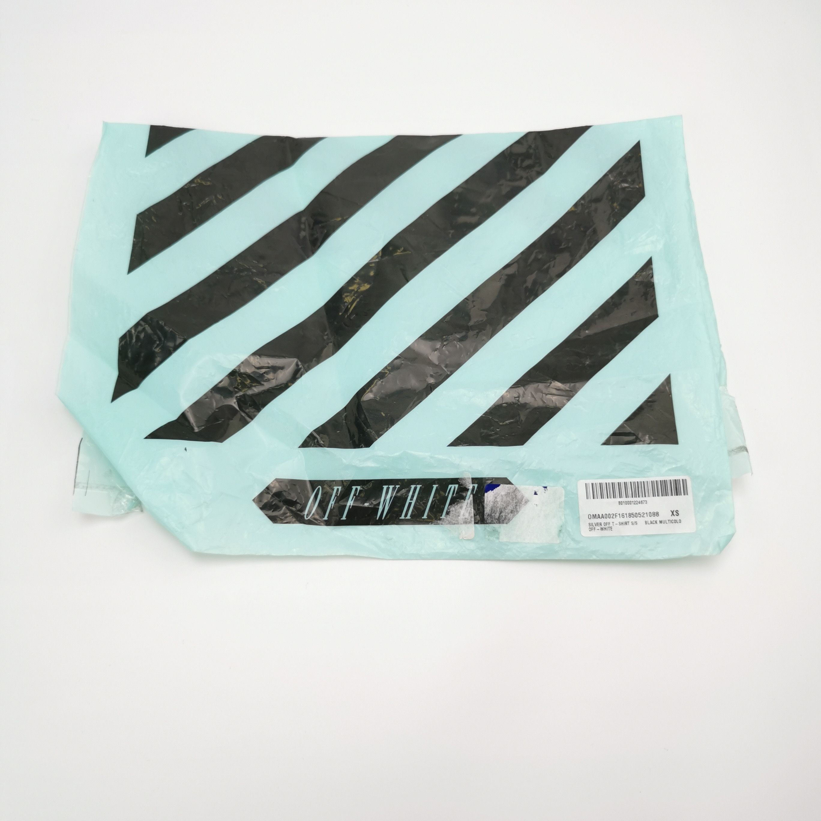Louis Vuitton Off-White Men's XS Cotton Crewneck Logo T-Shirt Size US XS / EU 42 / 0 - 12 Thumbnail