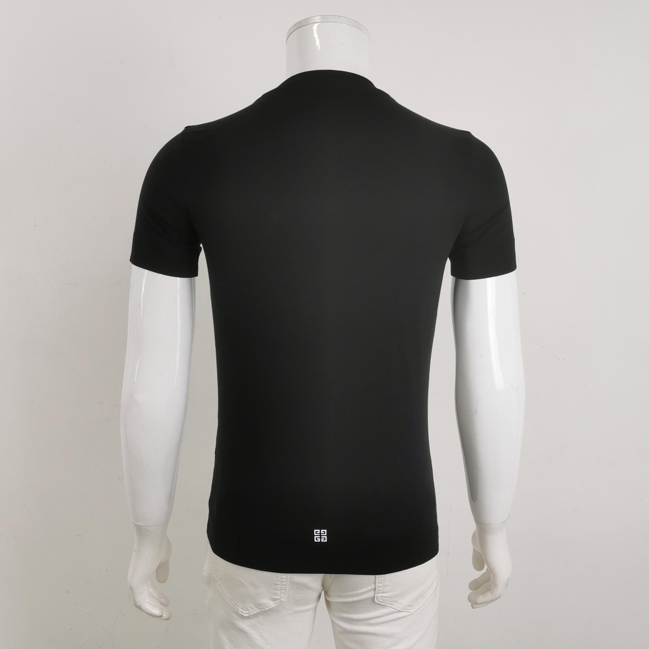 Louis Vuitton Givenchy S Cotton Logo Crew Neck T-Shirt Size XS / US 0-2 / IT 36-38 - 4 Thumbnail