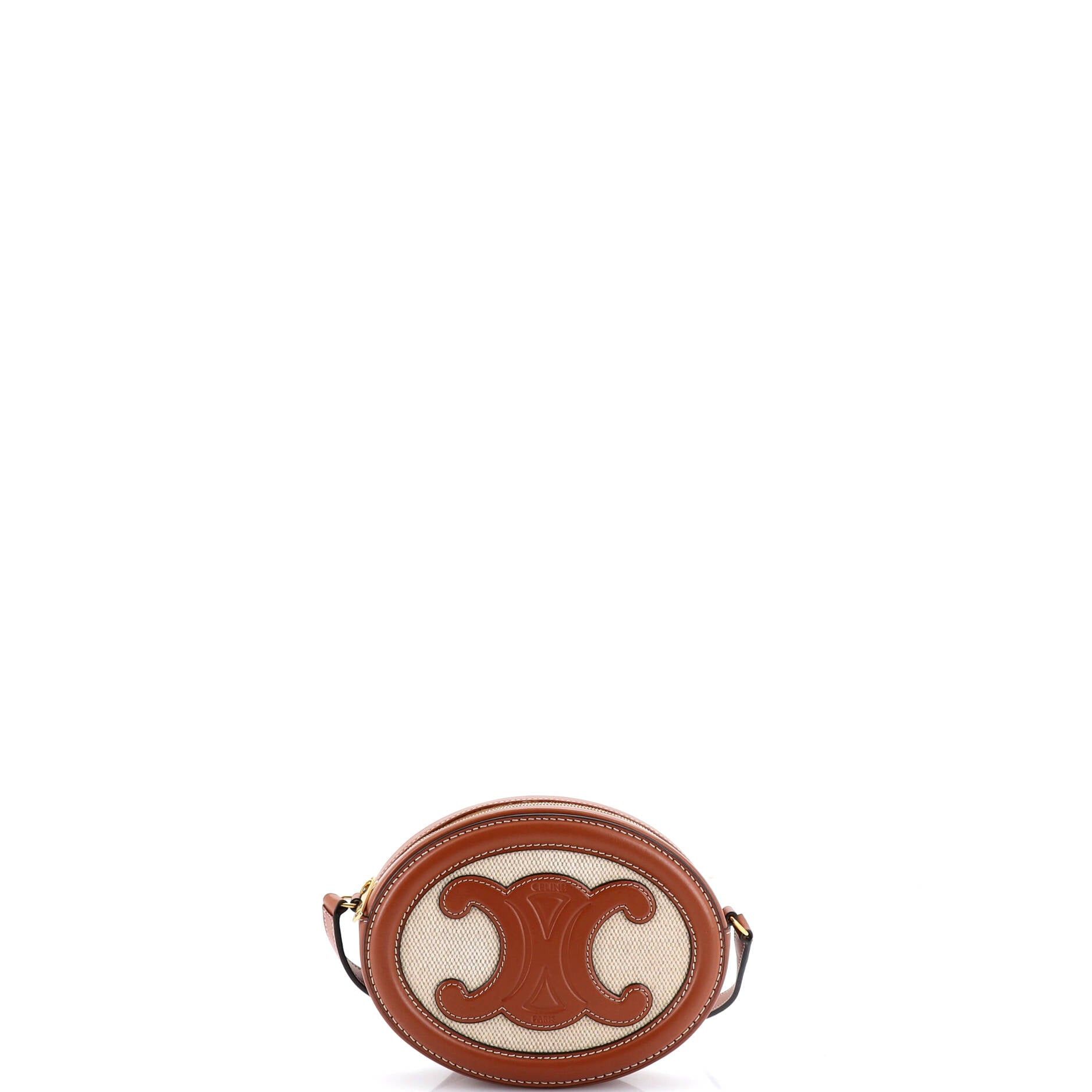 Celine Triomphe Oval Crossbody Bag Size ONE SIZE - 3 Thumbnail