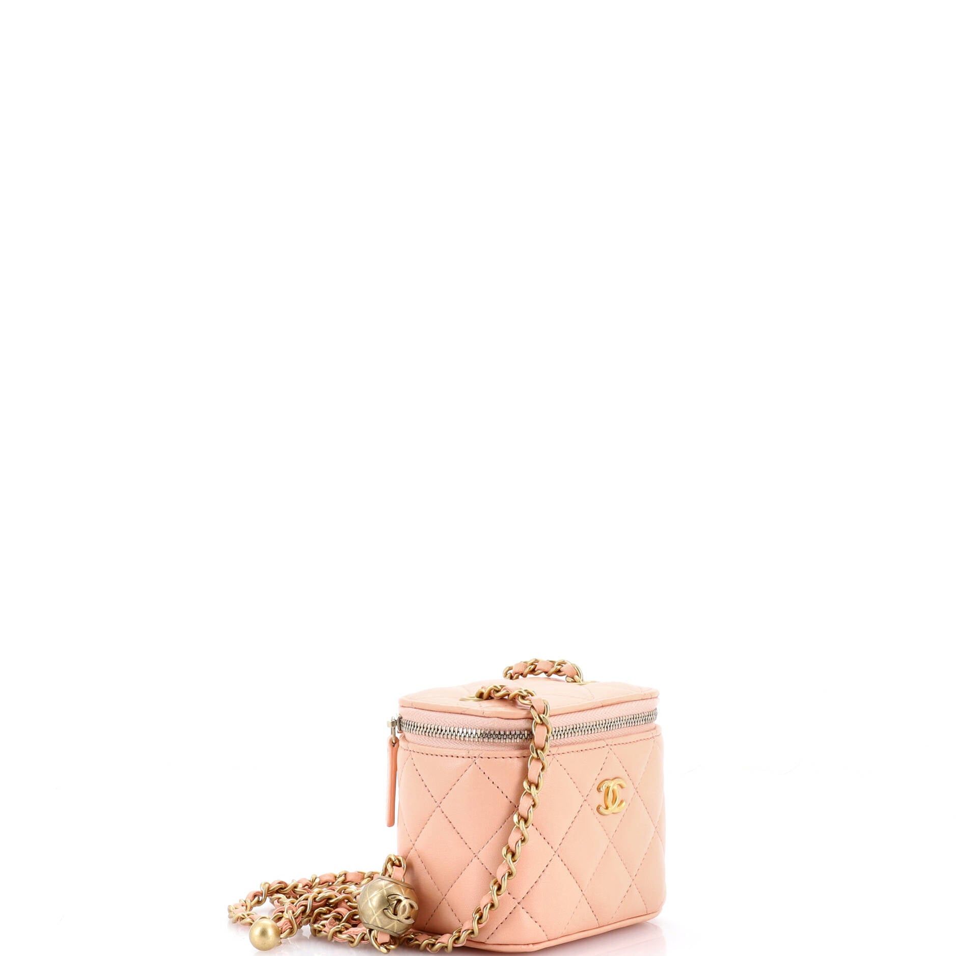 Chanel Pearl Crush Vanity Case with Chain Size ONE SIZE - 2 Thumbnail