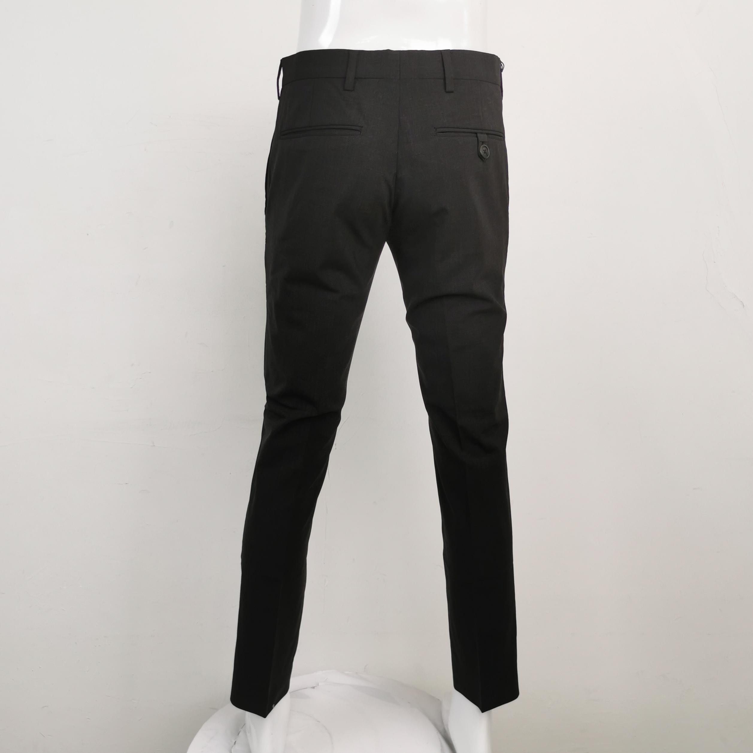 Prada Prada XS Wool Blend Solid Color Pants Size US 28 / EU 44 - 3 Thumbnail