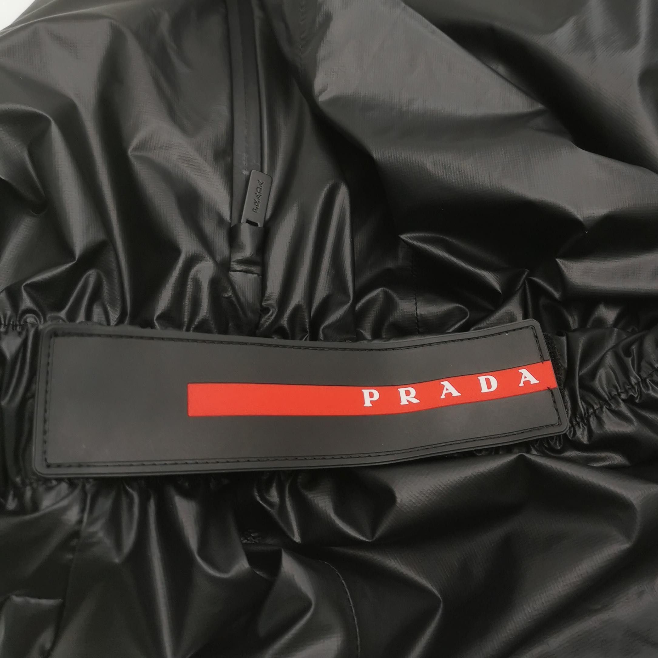 Prada Black Elastic Waist Relaxed Fit Pants Size US 36 / EU 52 - 6 Thumbnail
