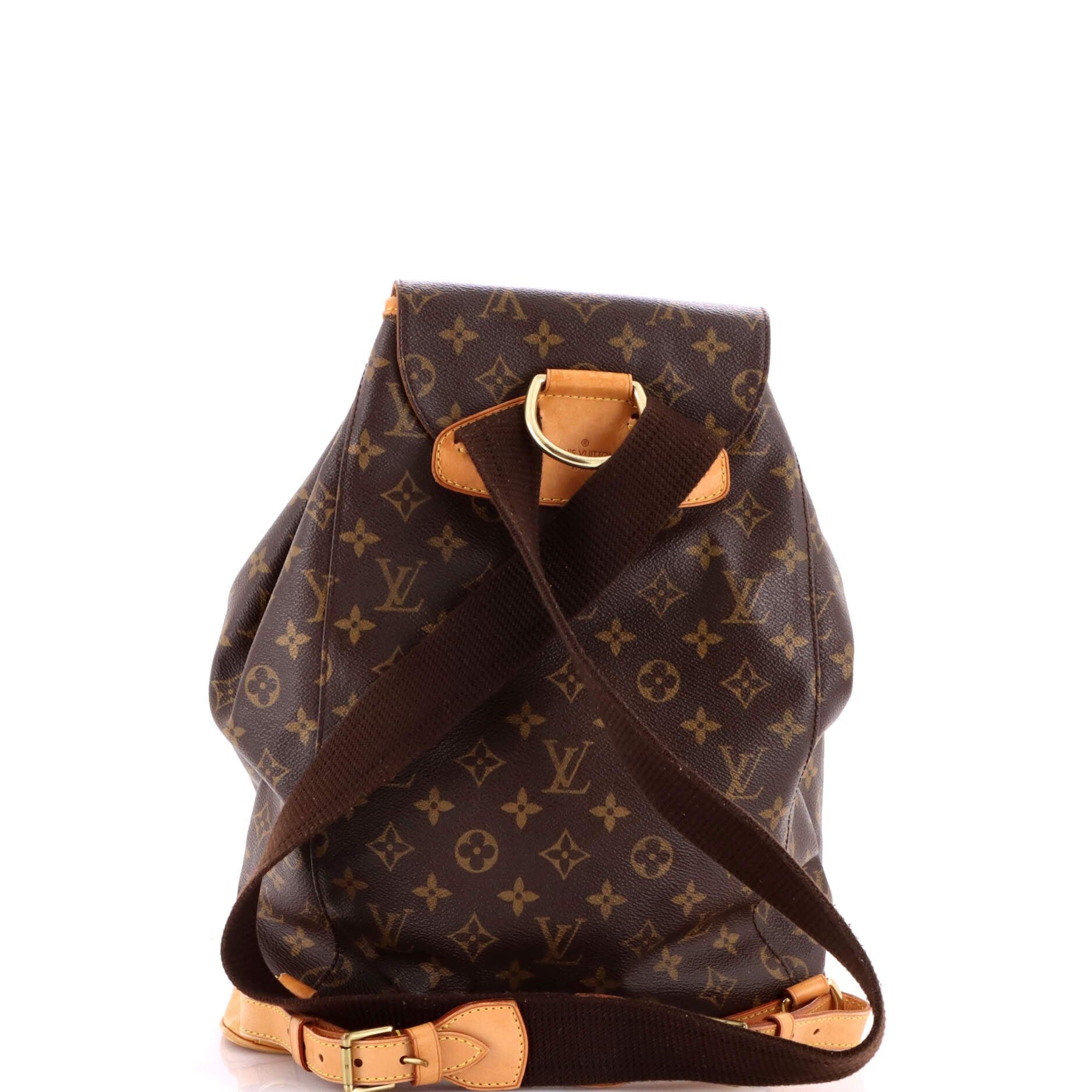 Louis Vuitton Vintage Montsouris Backpack Size ONE SIZE - 3 Thumbnail