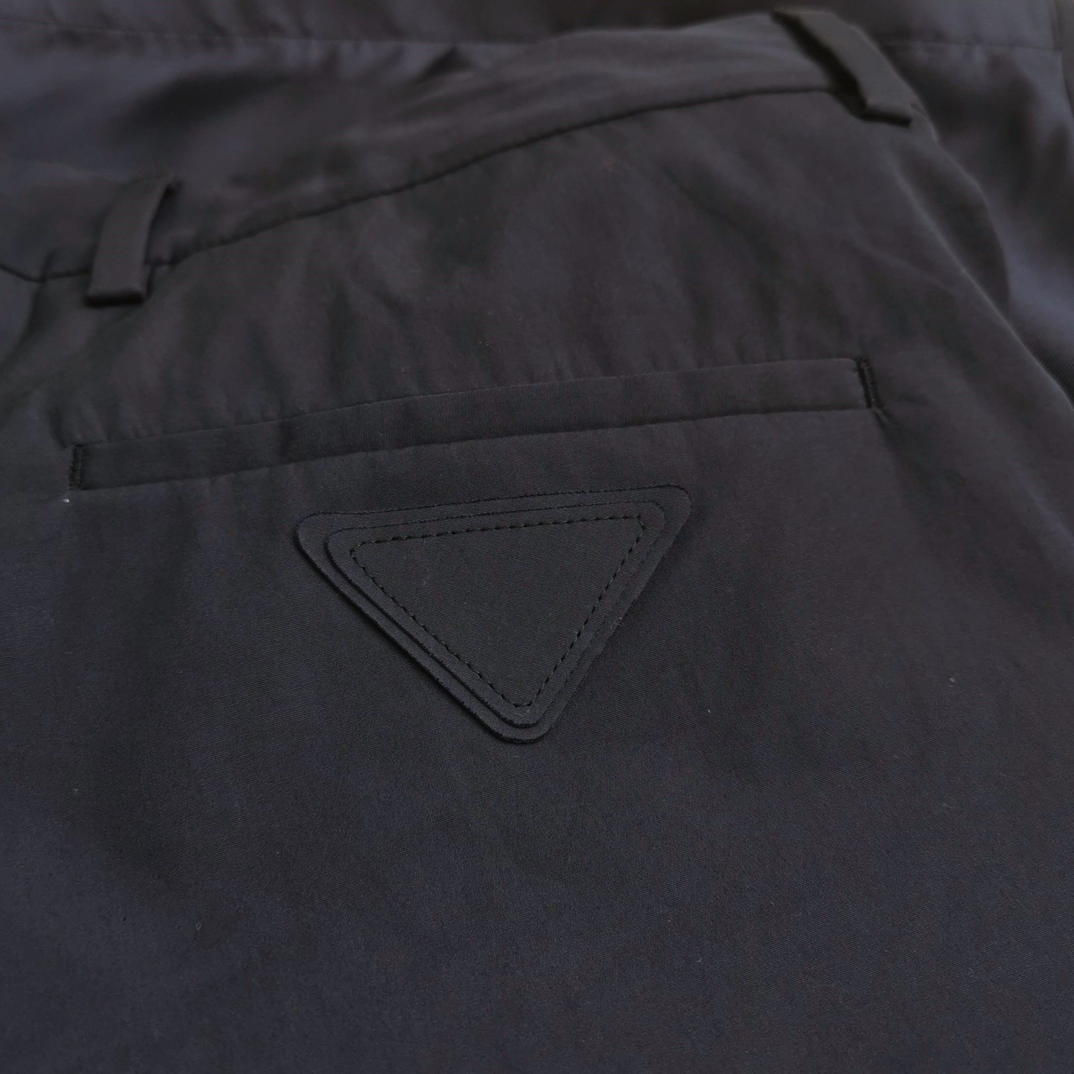 Prada Prada Silk-Cotton Blend Solid Shorts L/50 Size M / US 6-8 / IT 42-44 - 6 Thumbnail